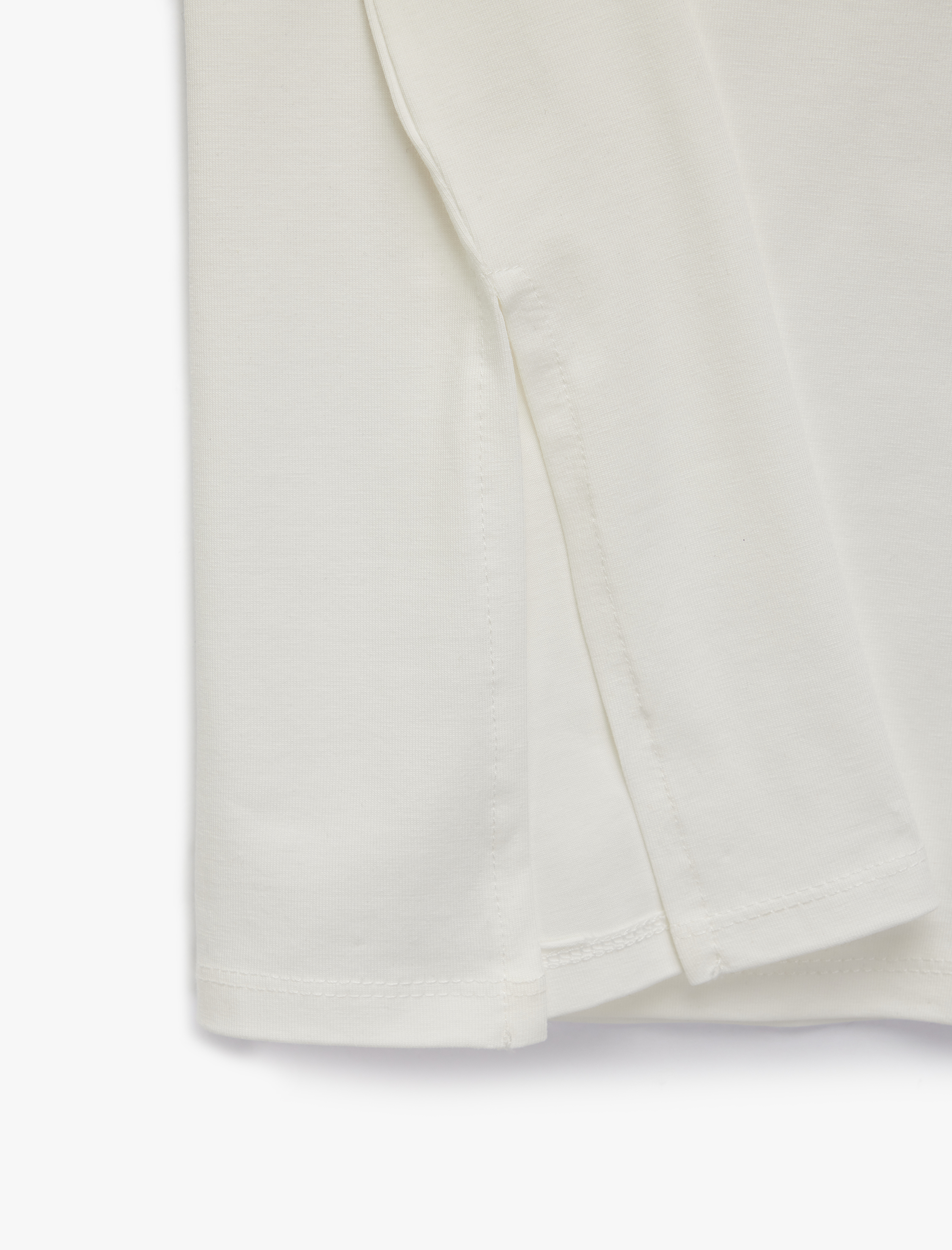   Pamuklu Baskılı Yarım Kollu Bisiklet Yaka Oversize Spor Tişört