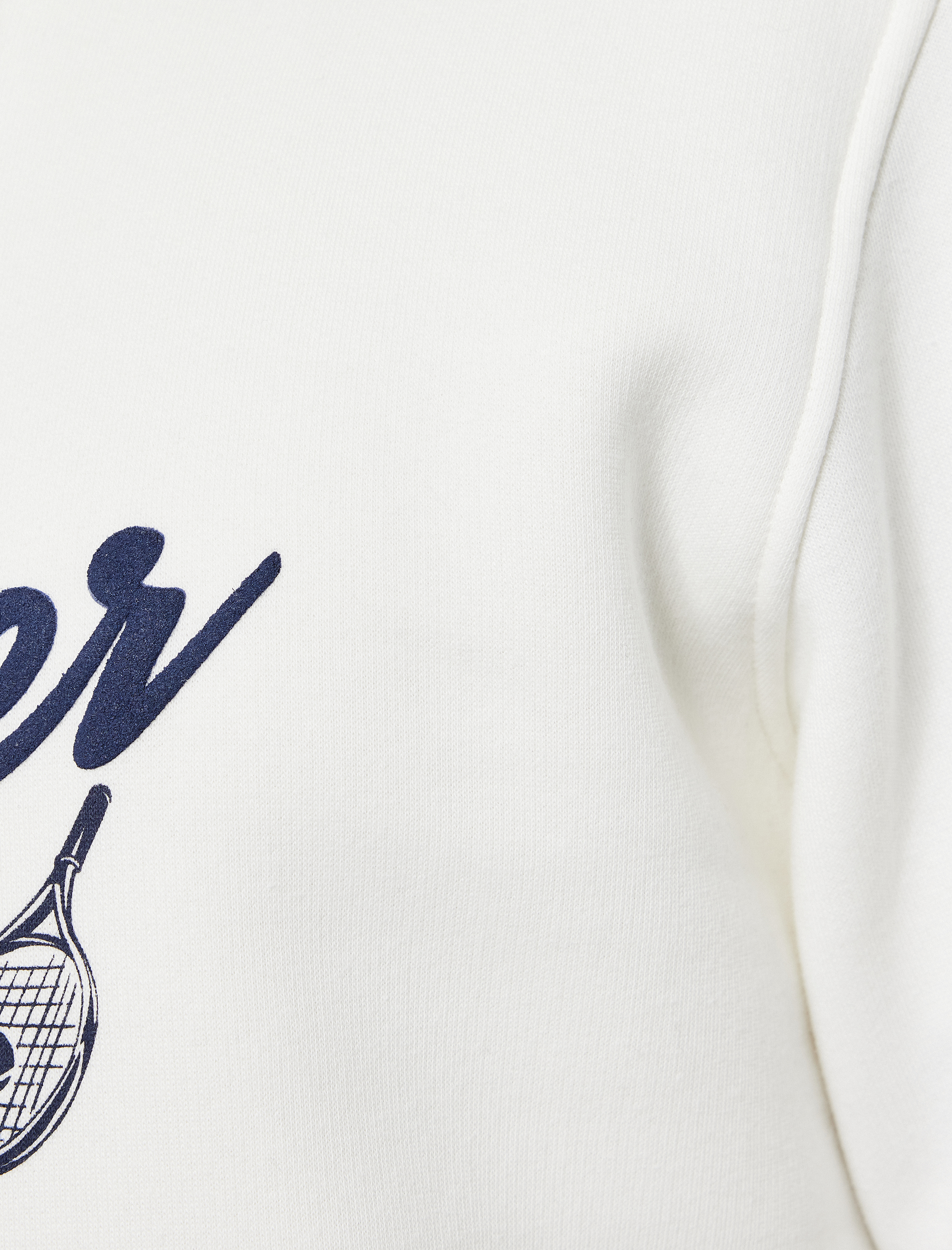   Regular Fit Uzun Kollu Kanguru Cepli Kapşonlu Baskılı Sweatshirt