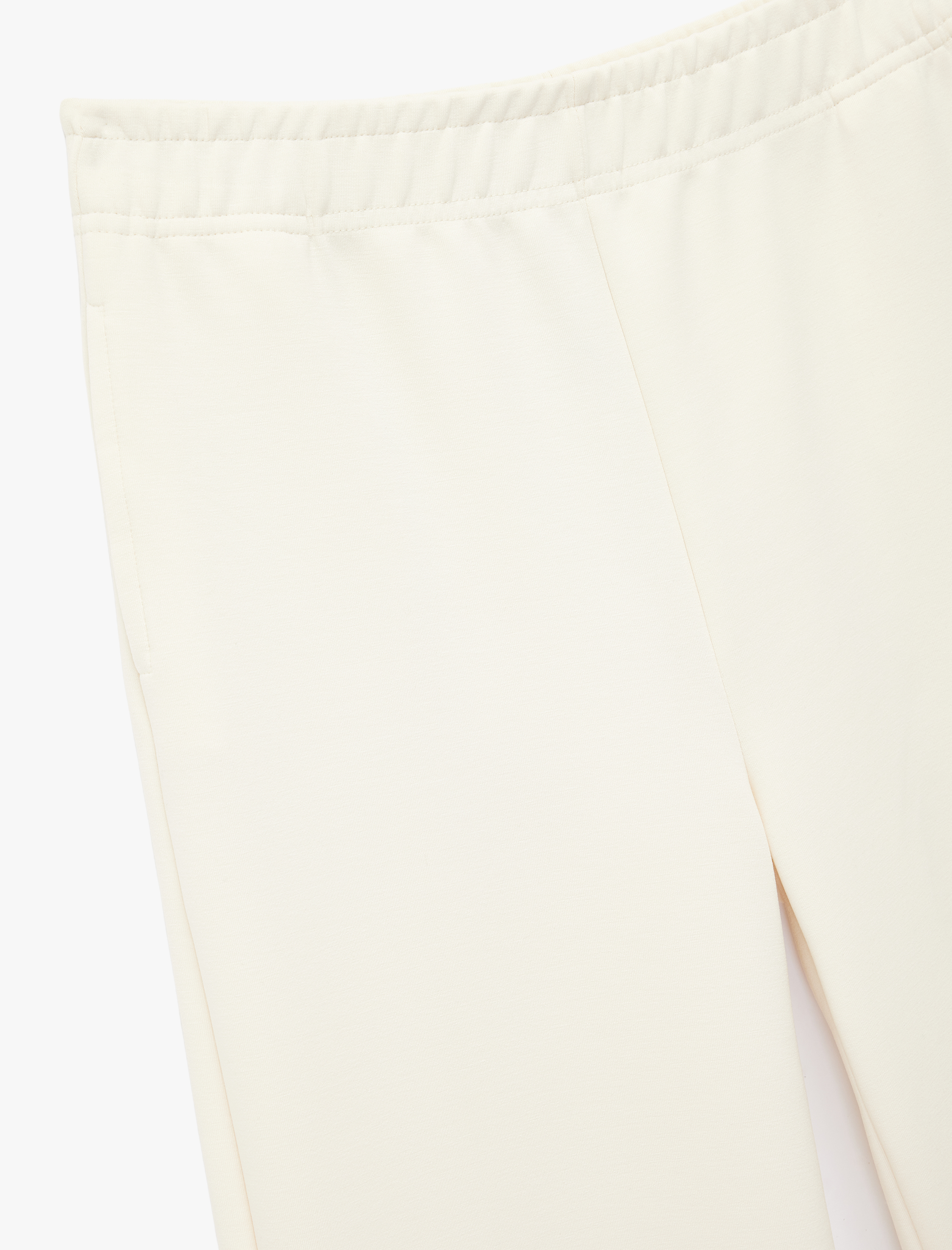  Kız Çocuk Modal Karışımlı Beli Lastikli Basic Geniş Paça Pantolon