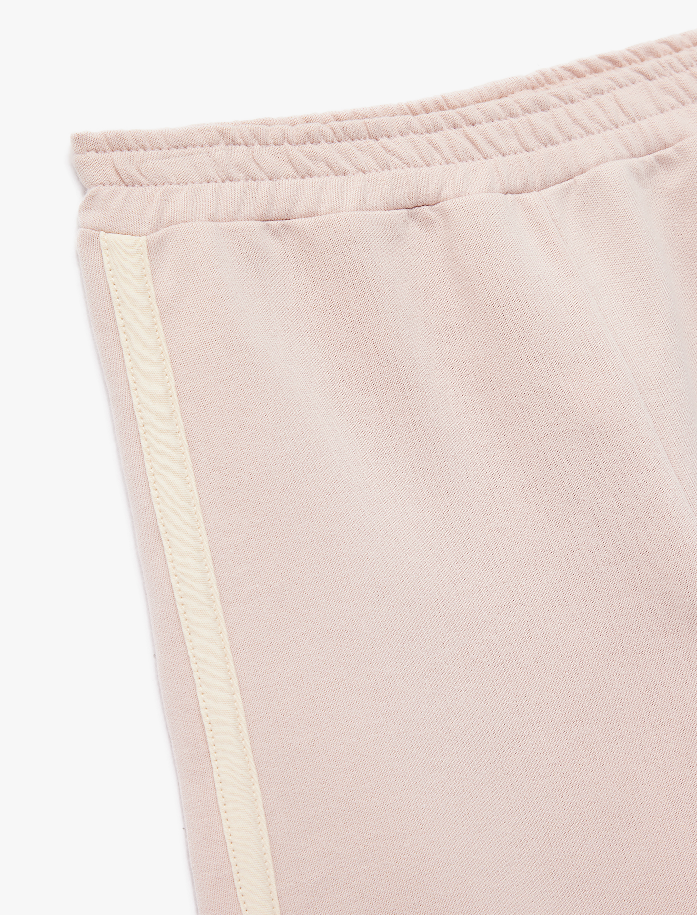  Kız Bebek Pamuklu Beli Lastikli Geniş Paça Eşofman Altı