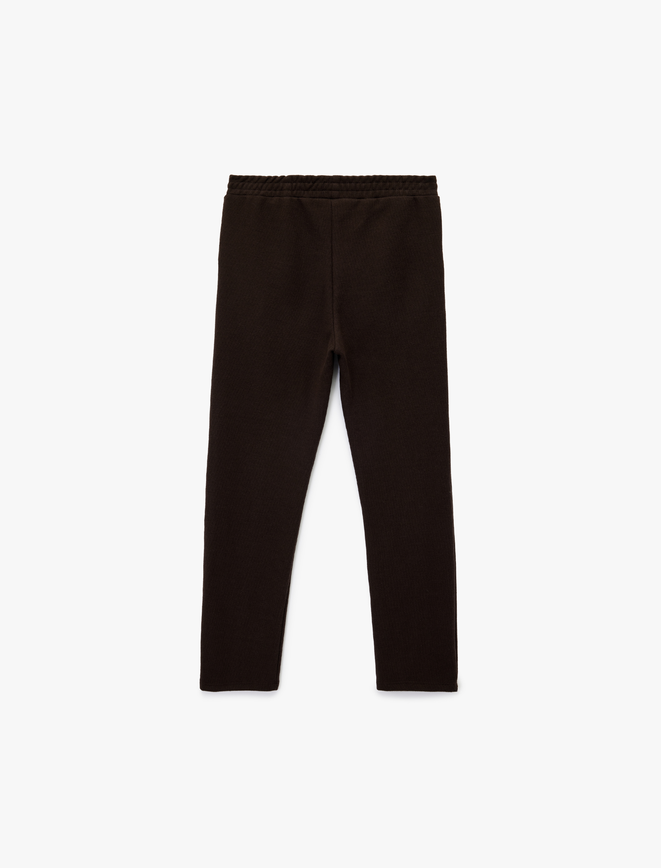  Kız Çocuk Beli Lastikli Cepli Havuç Kesim Pantolon