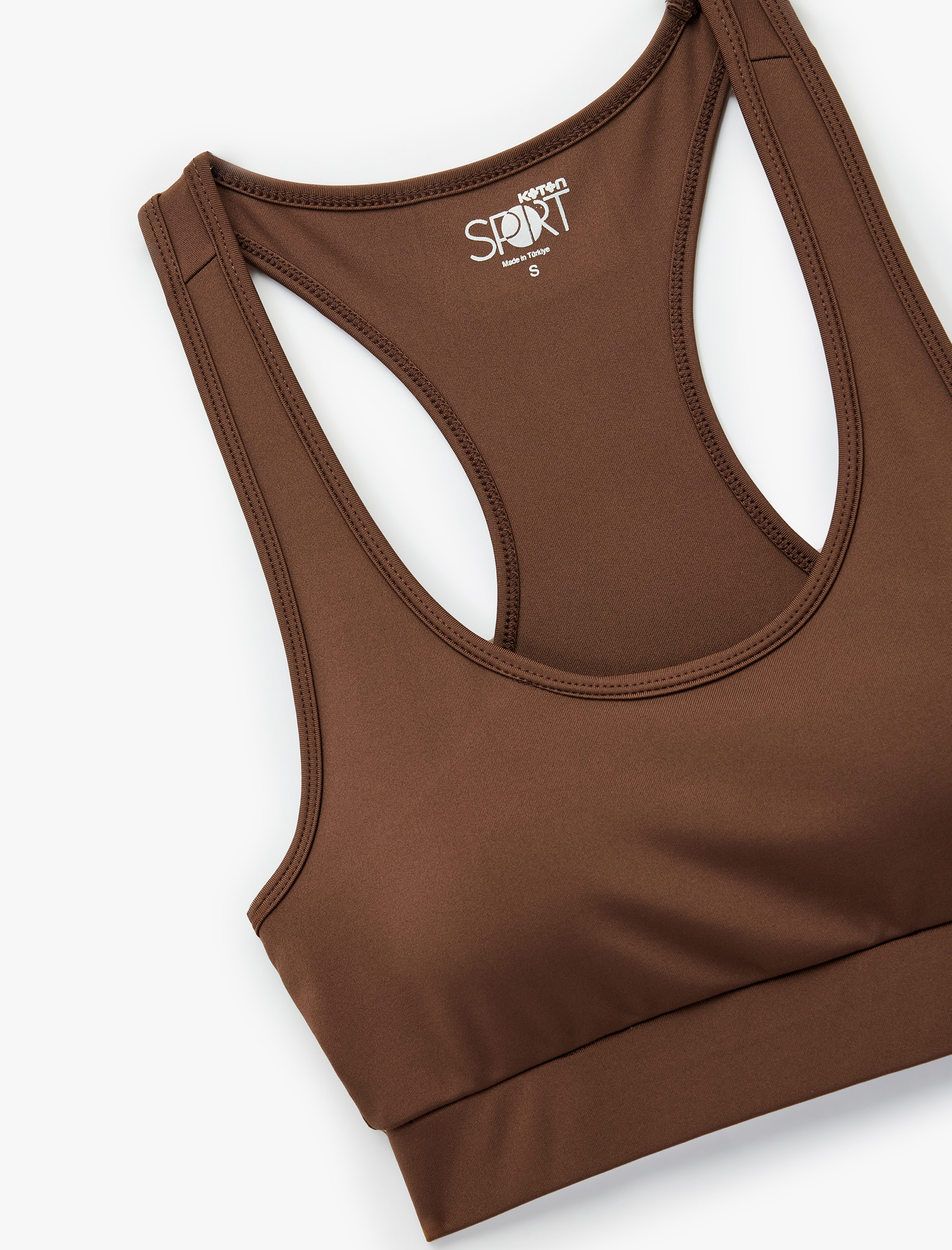   U Yaka Askılı Sporcu Sütyeni