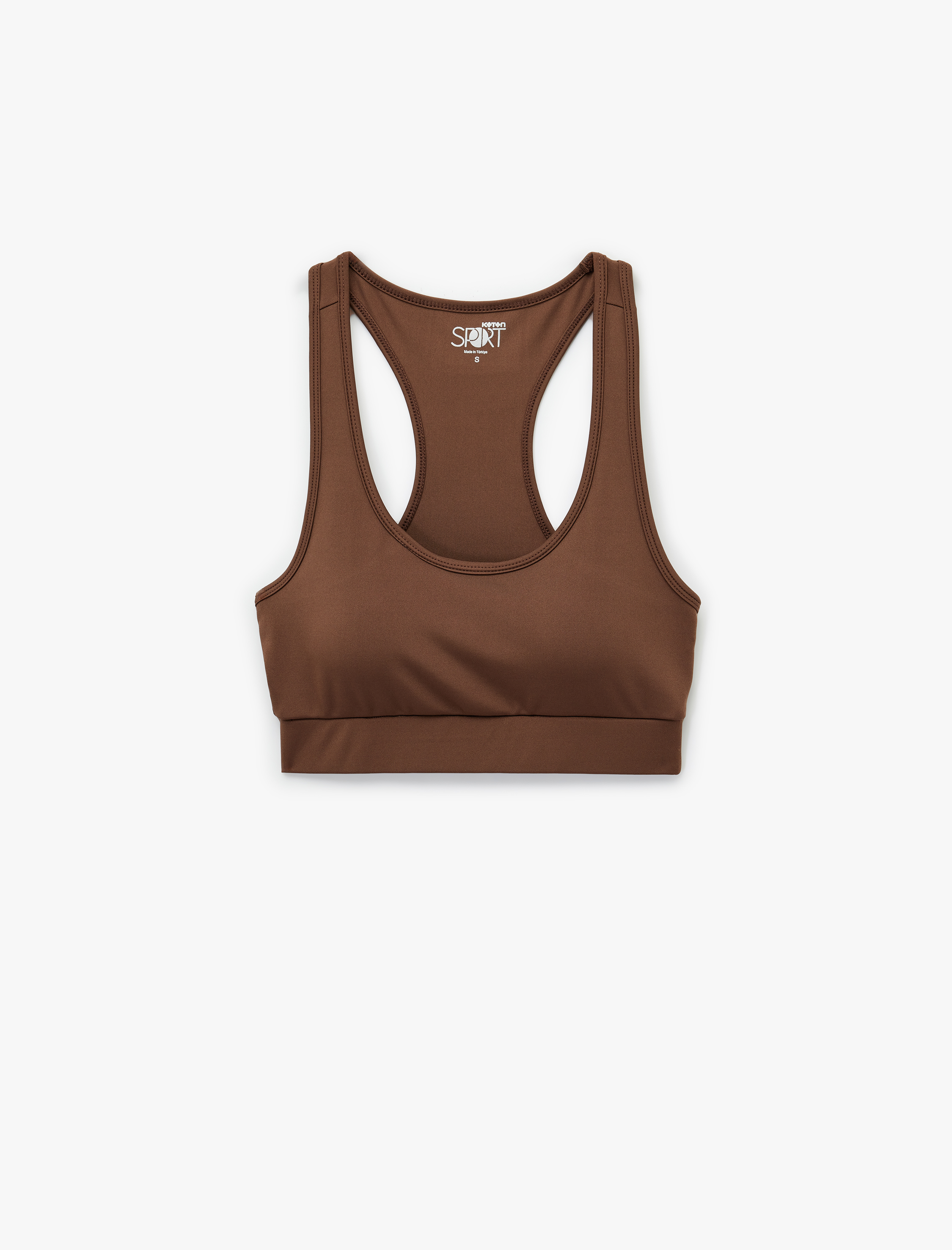   U Yaka Askılı Sporcu Sütyeni