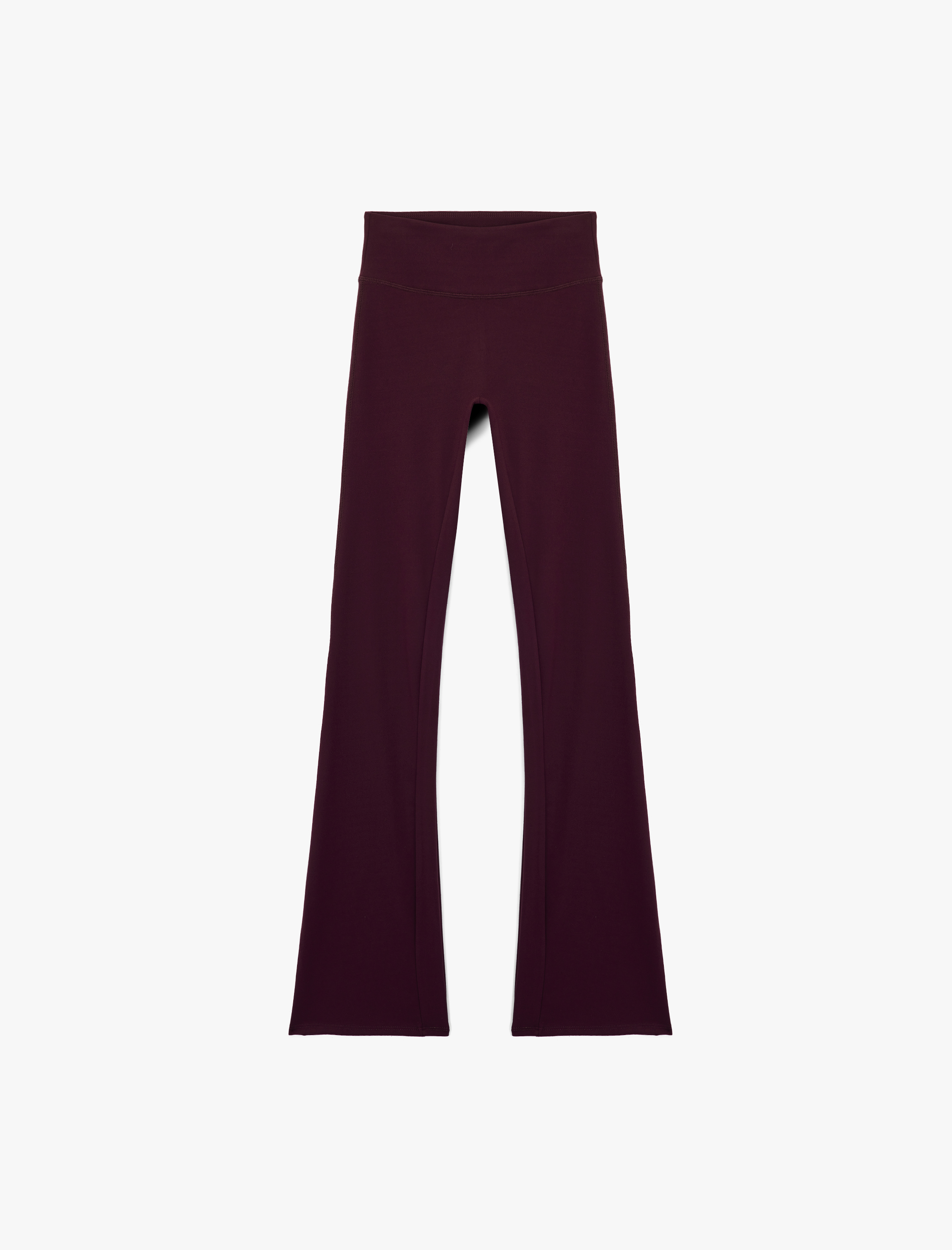   Yüksek Bel İspanyol Paça Dikiş Detaylı Spor Tayt