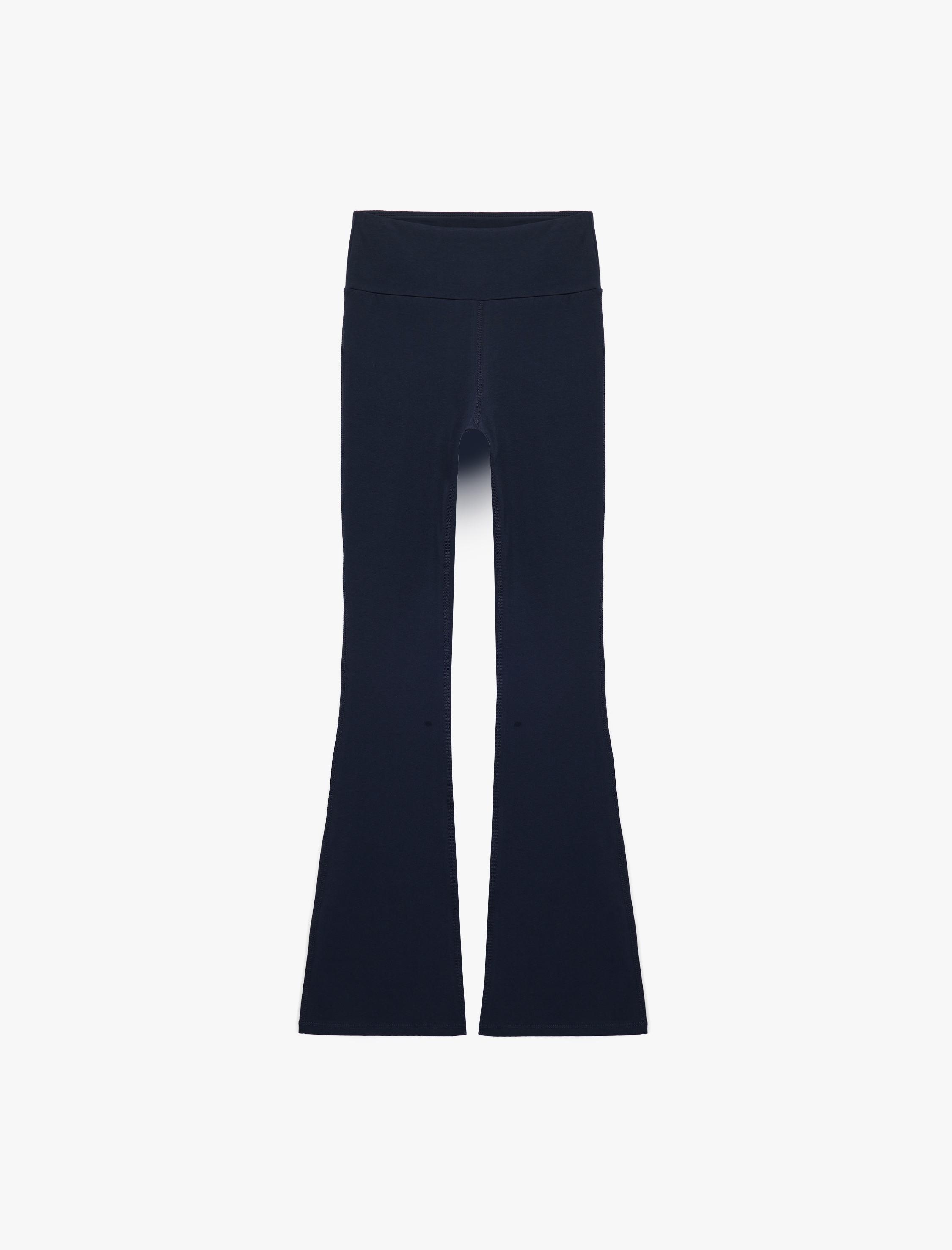   İspanyol Paça Slim Fit Yüksek Bel Spor Tayt