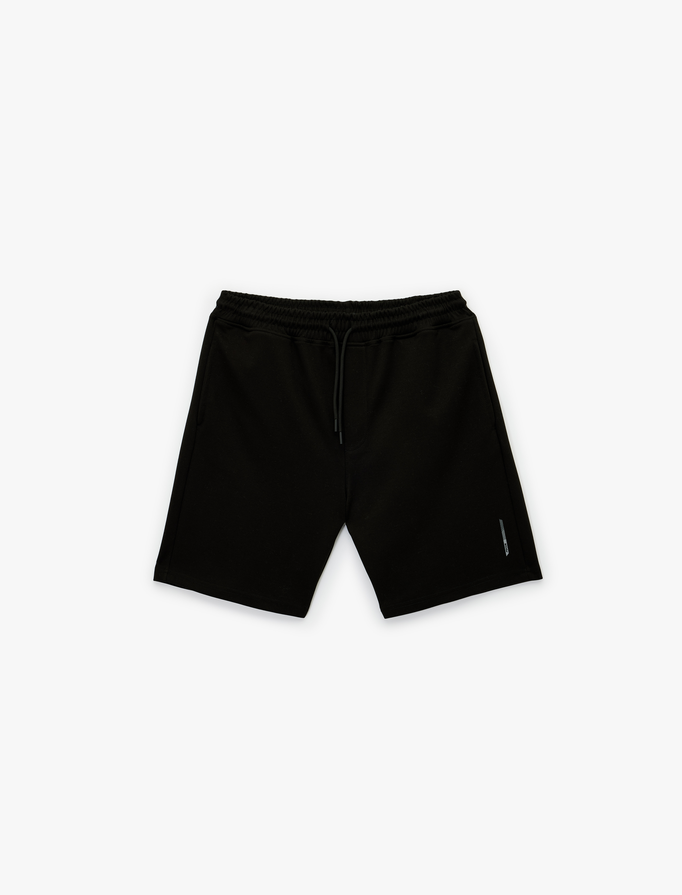   Beli Bağcıklı Cepli Baskılı Spor Şort