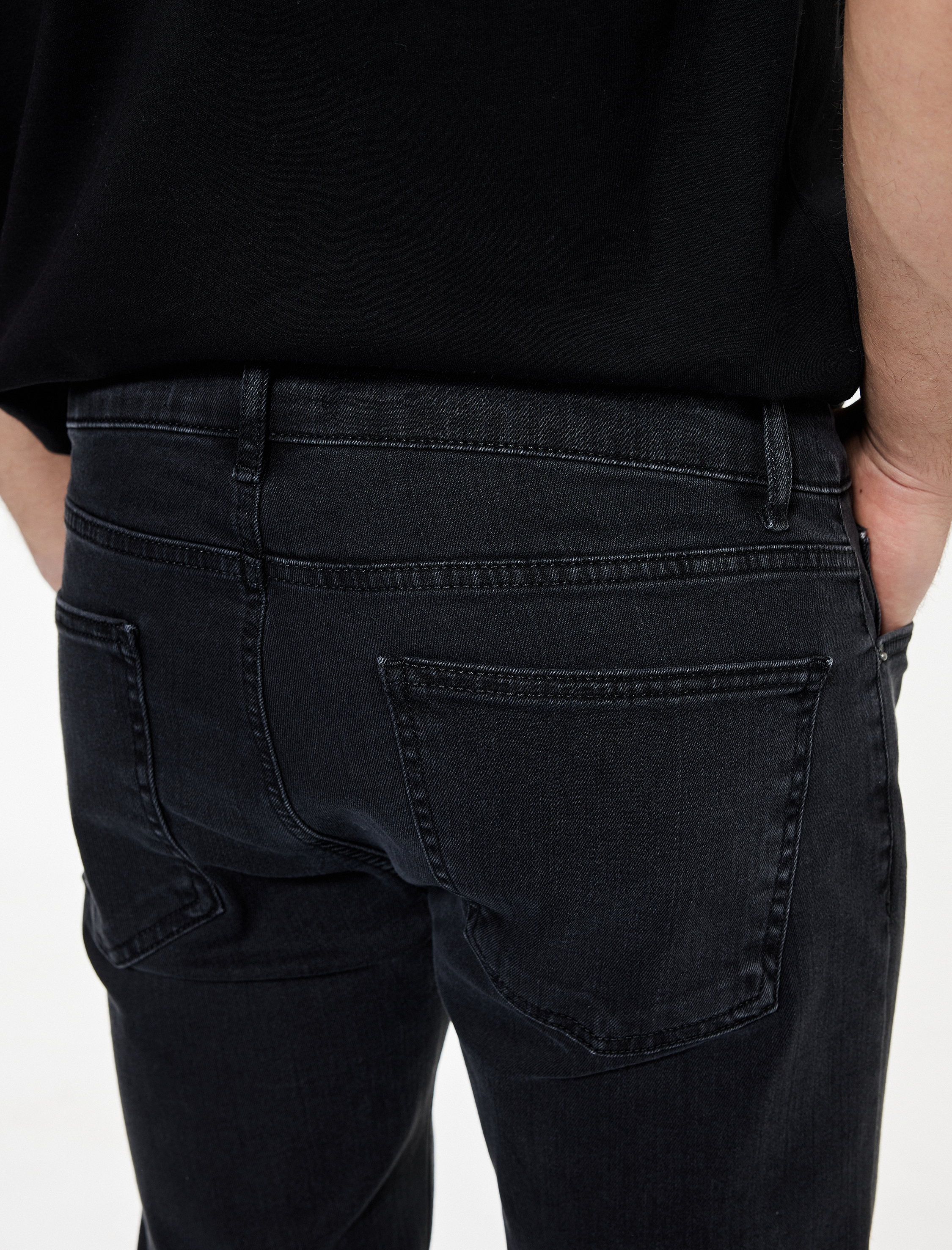   Pamuklu Normal Bel Straight Fit Jean Pantolon - Mark Jean