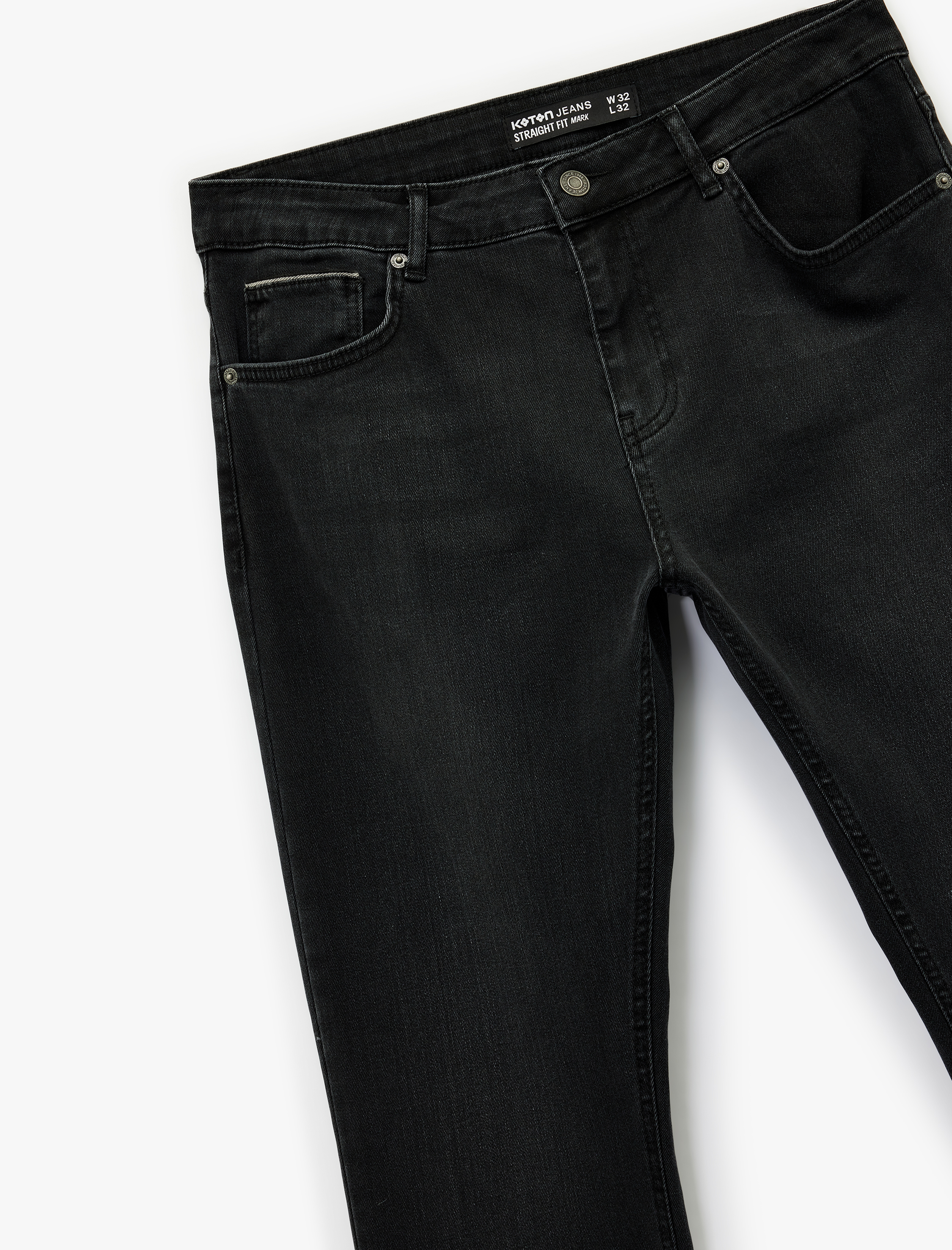   Pamuklu Normal Bel Straight Fit Jean Pantolon - Mark Jean