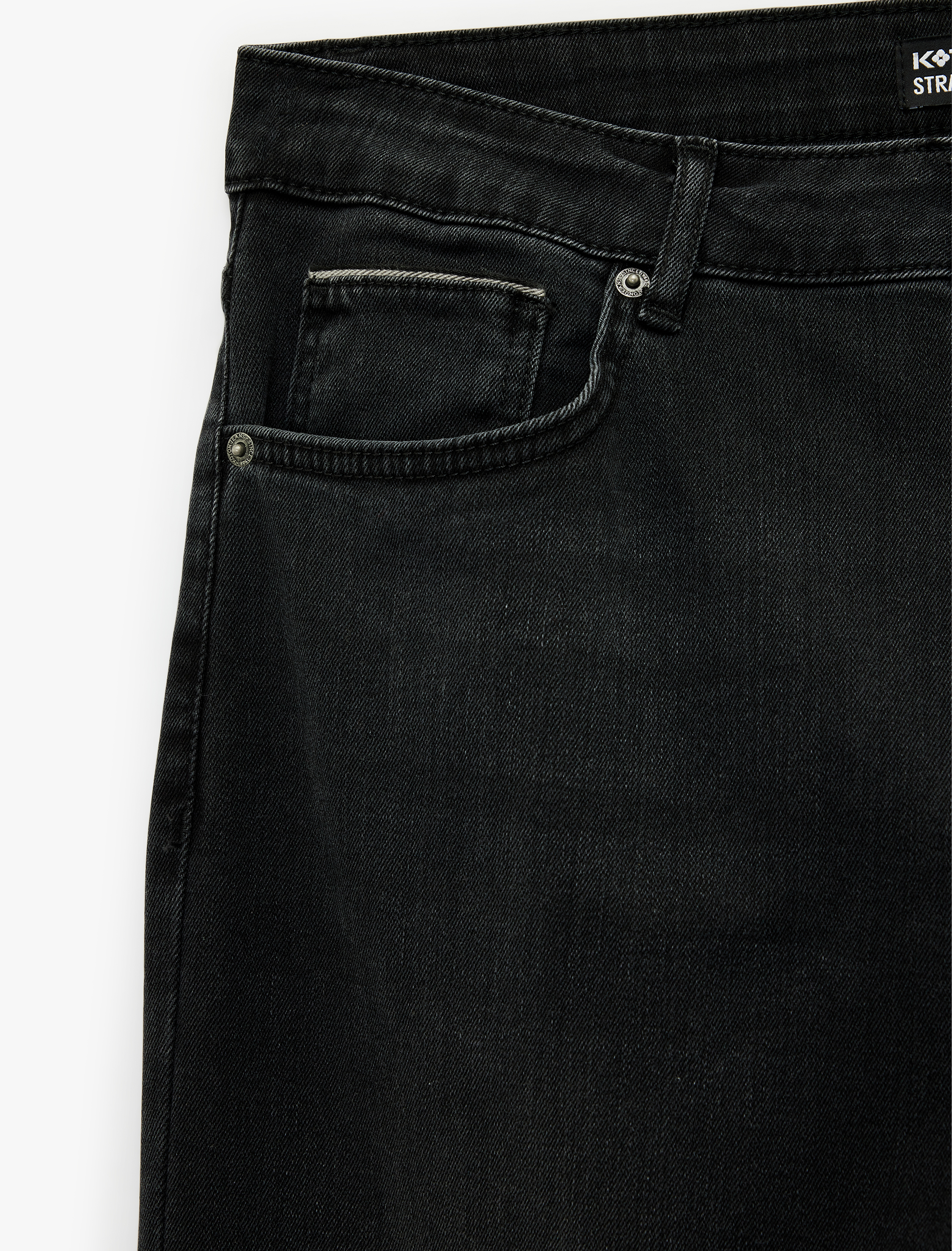   Pamuklu Normal Bel Straight Fit Jean Pantolon - Mark Jean