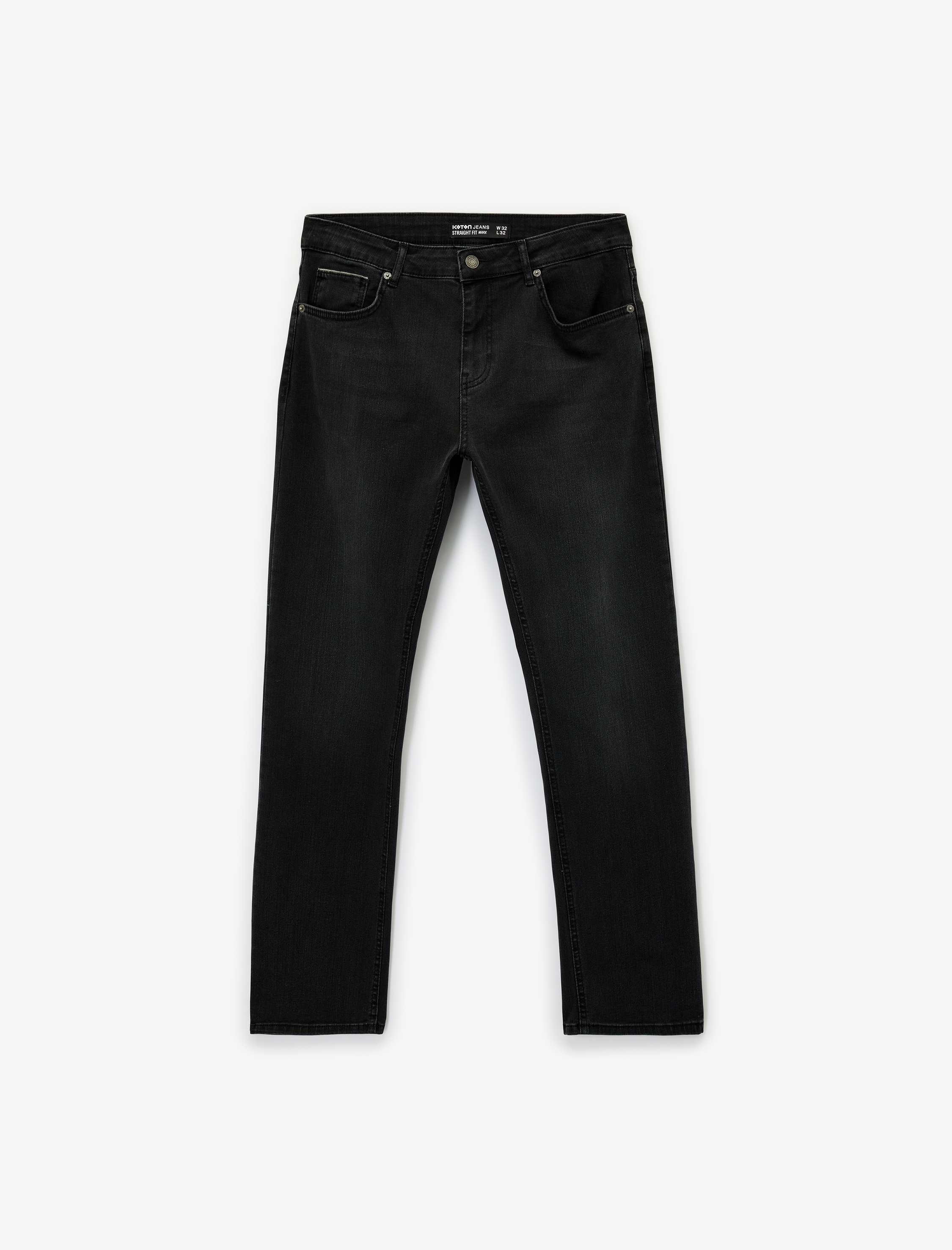   Pamuklu Normal Bel Straight Fit Jean Pantolon - Mark Jean