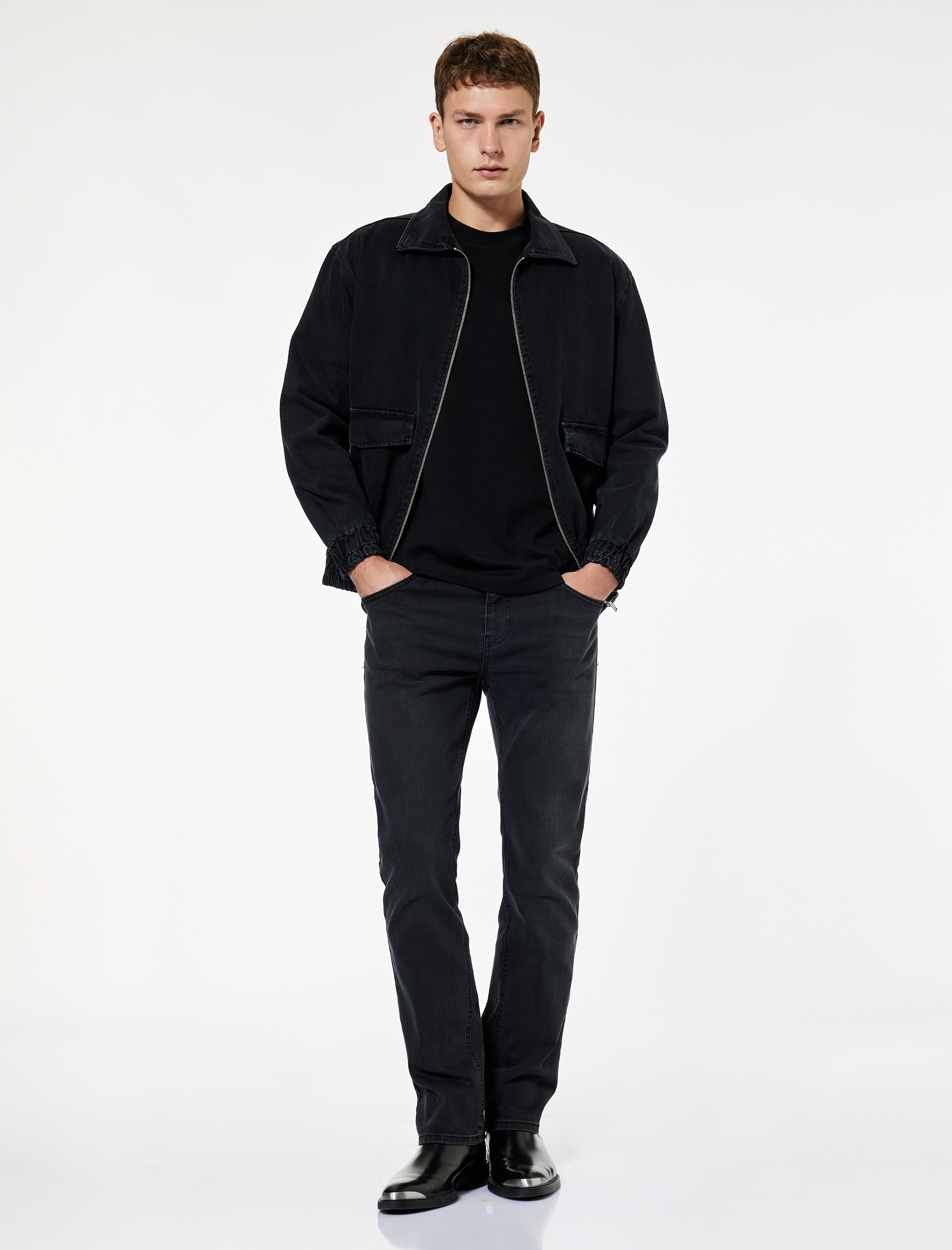   Pamuklu Normal Bel Straight Fit Jean Pantolon - Mark Jean