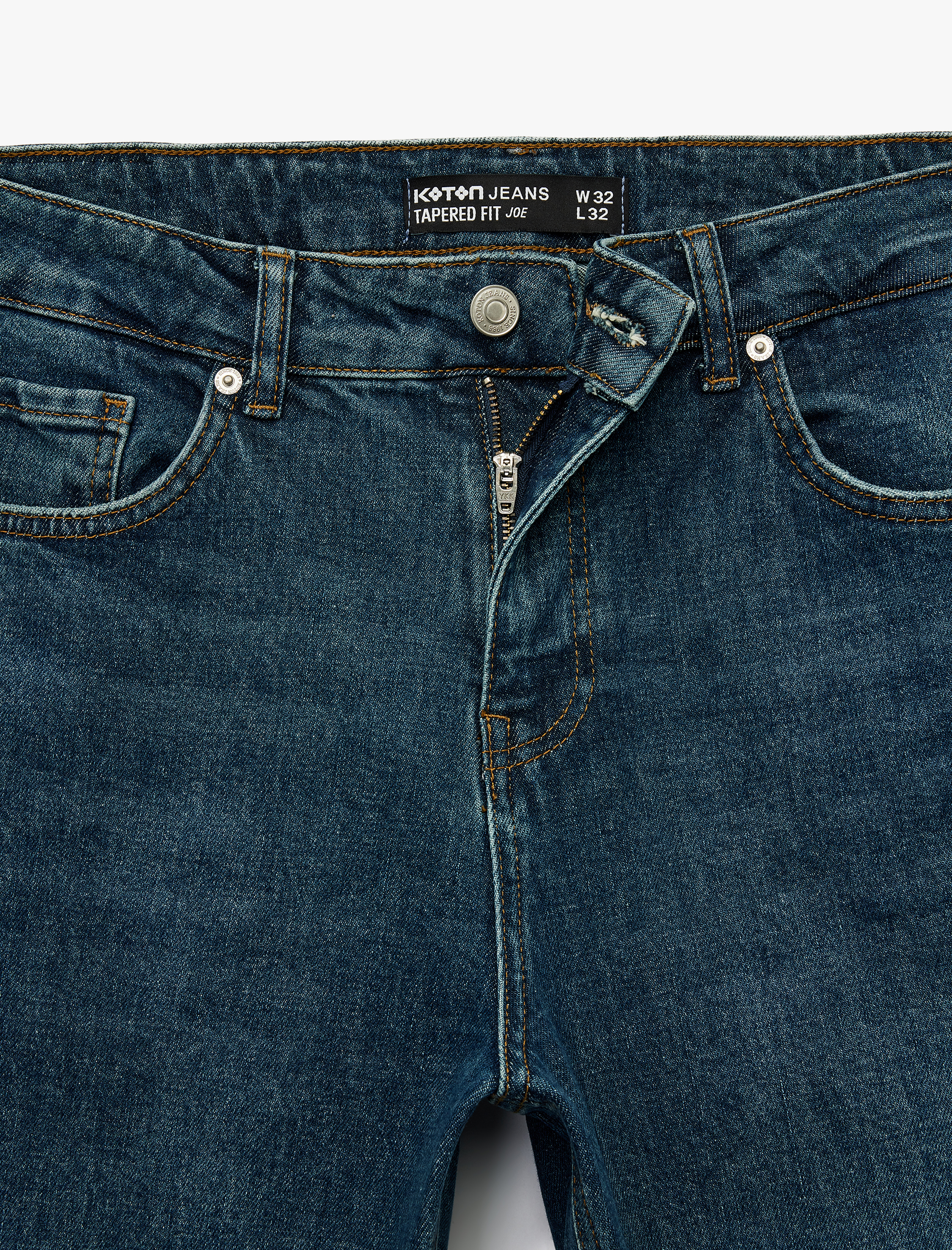   Pamuklu Normal Bel Tapered Fit Jean Pantolon - Joe Jean