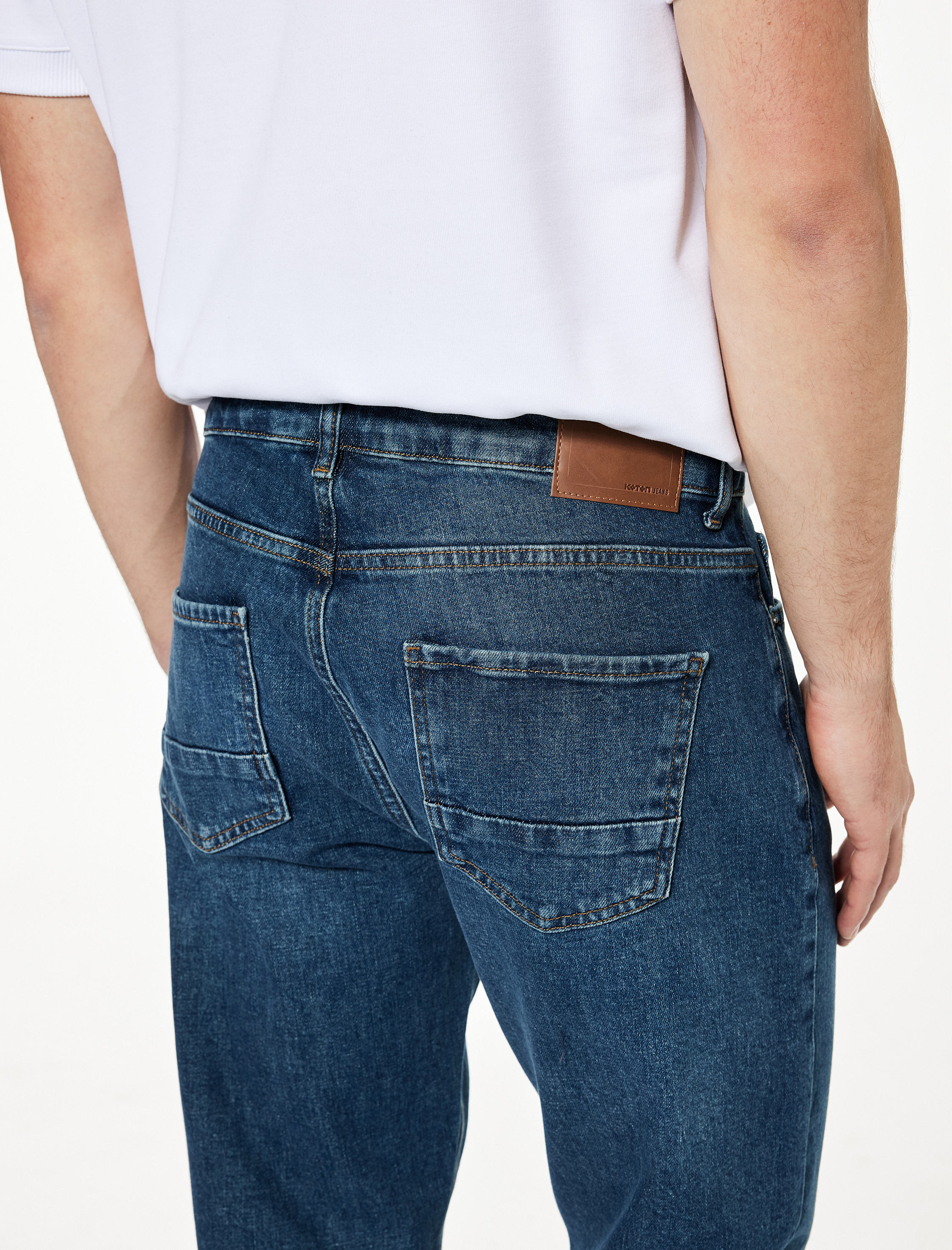   Pamuklu Normal Bel Tapered Fit Jean Pantolon - Joe Jean