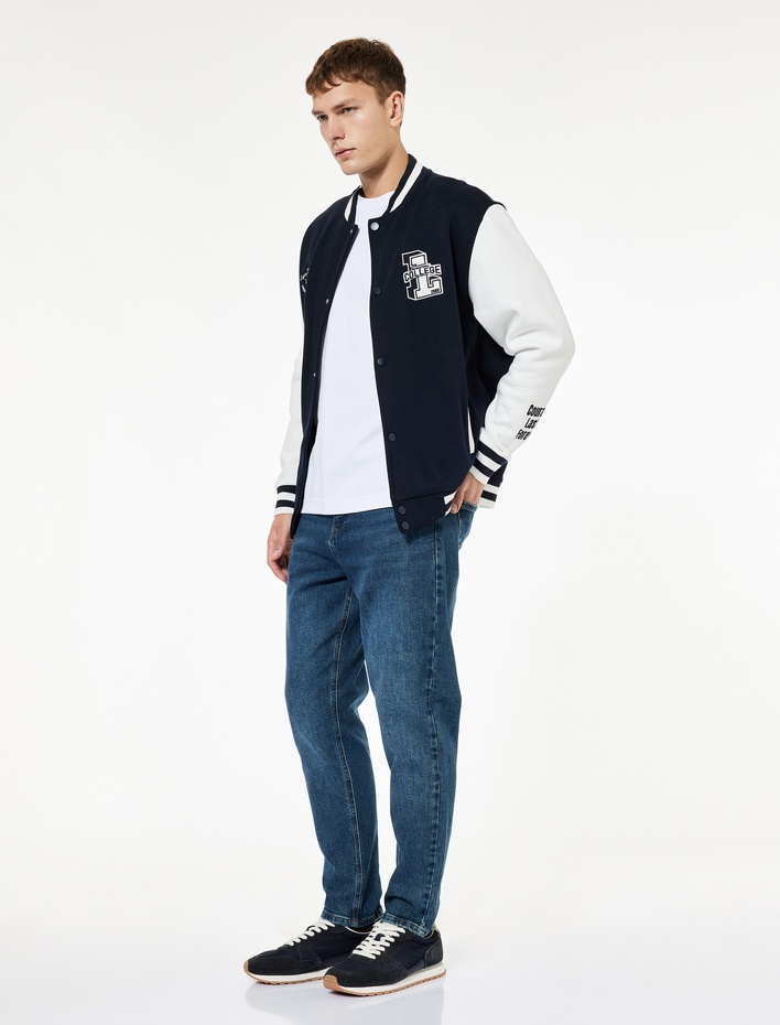  Pamuklu Normal Bel Tapered Fit Jean Pantolon - Joe Jean