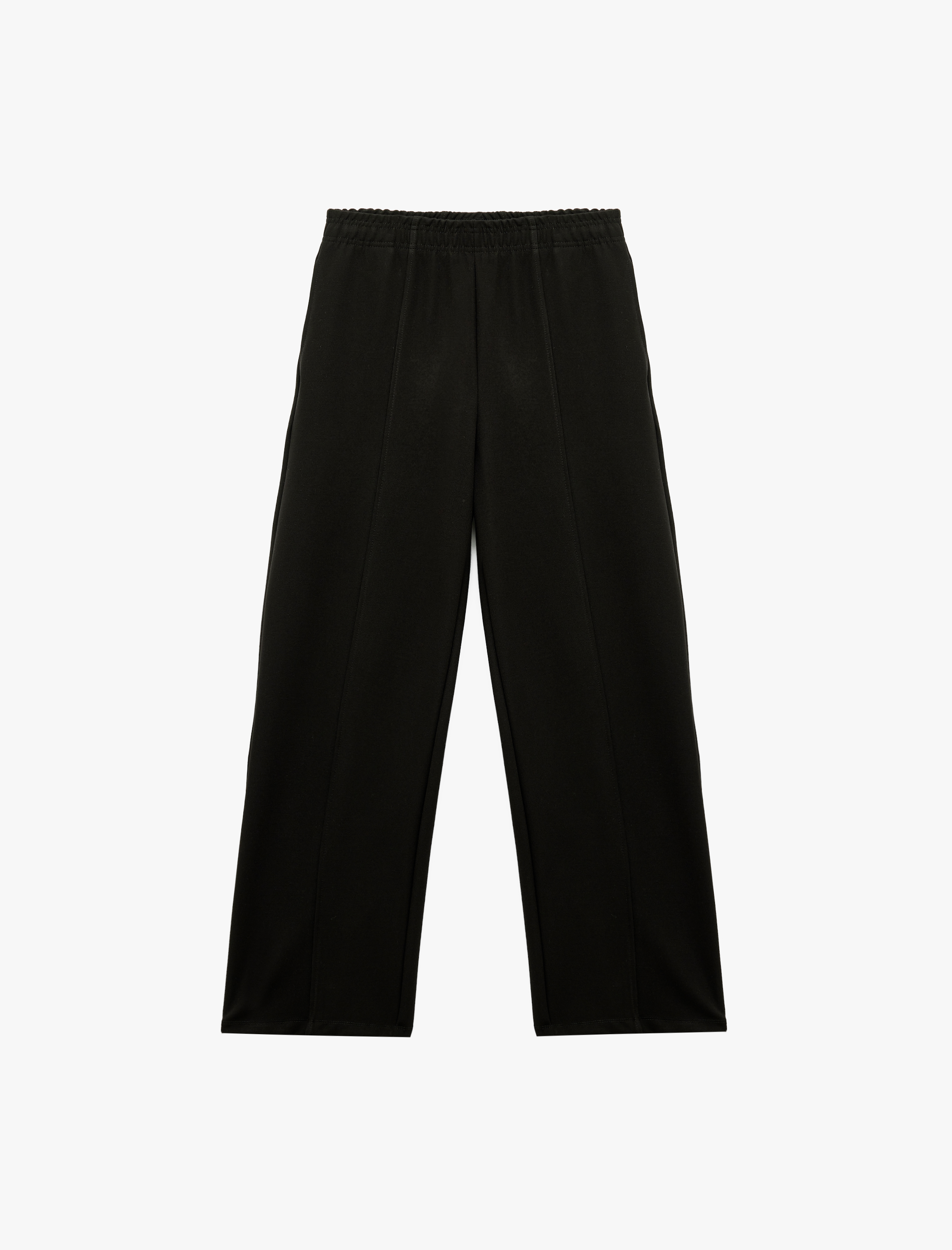   Beli Lastikli Cepli Nervür Detaylı Cepli Eşofman Altı