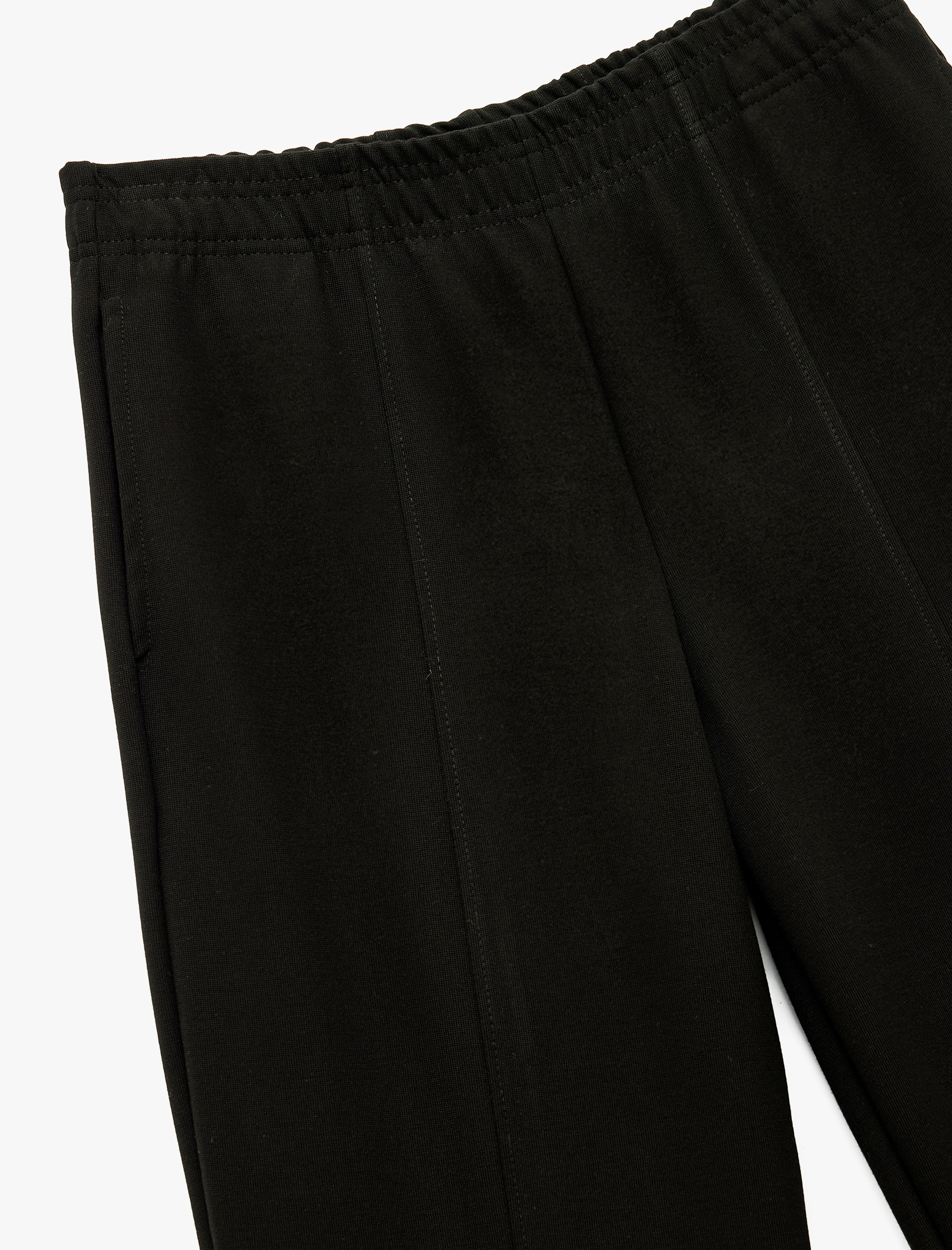   Beli Lastikli Cepli Nervür Detaylı Cepli Eşofman Altı