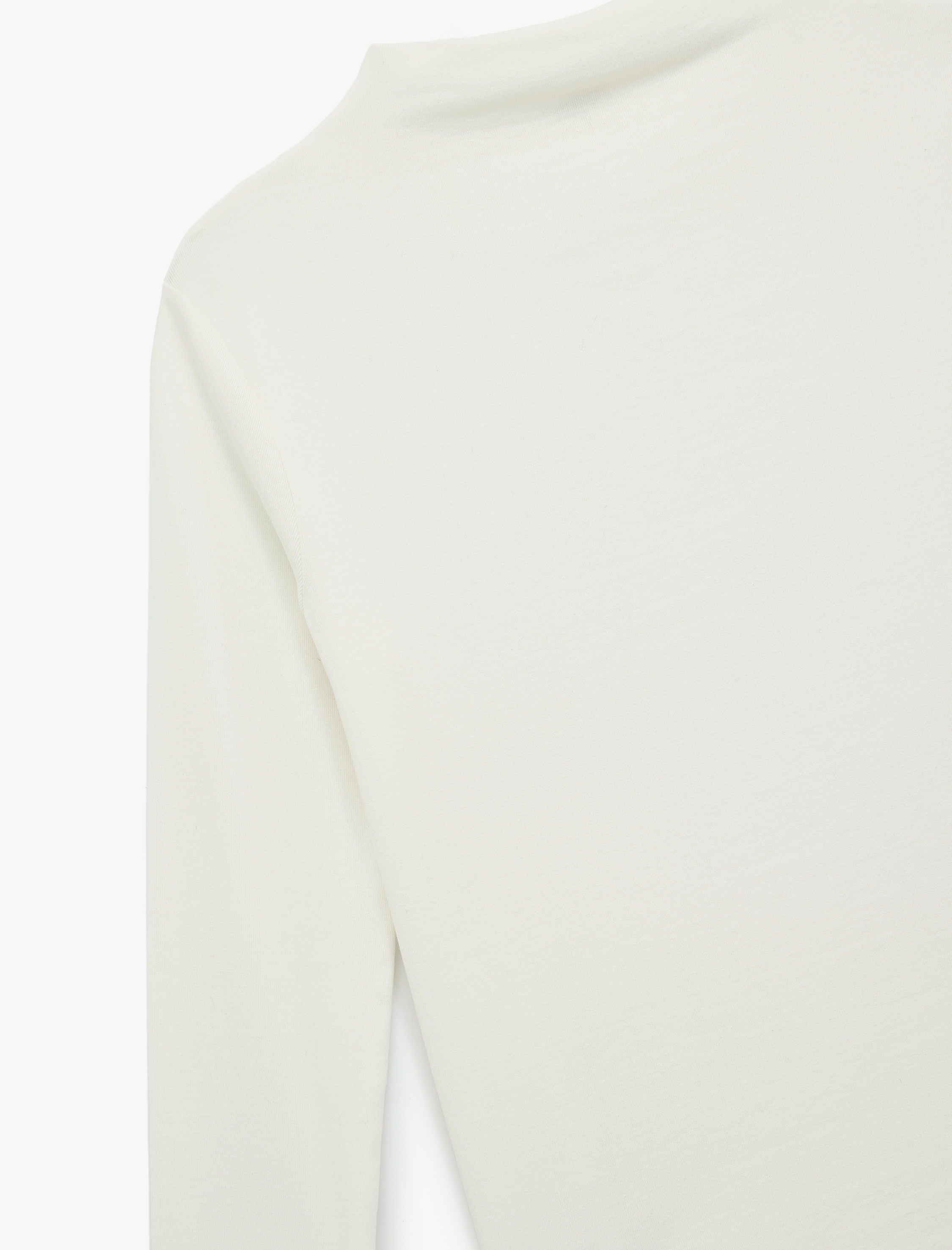   Slim Fit Pamuklu Yumuşak Dokulu Uzun Kollu Dik Yaka Tişört