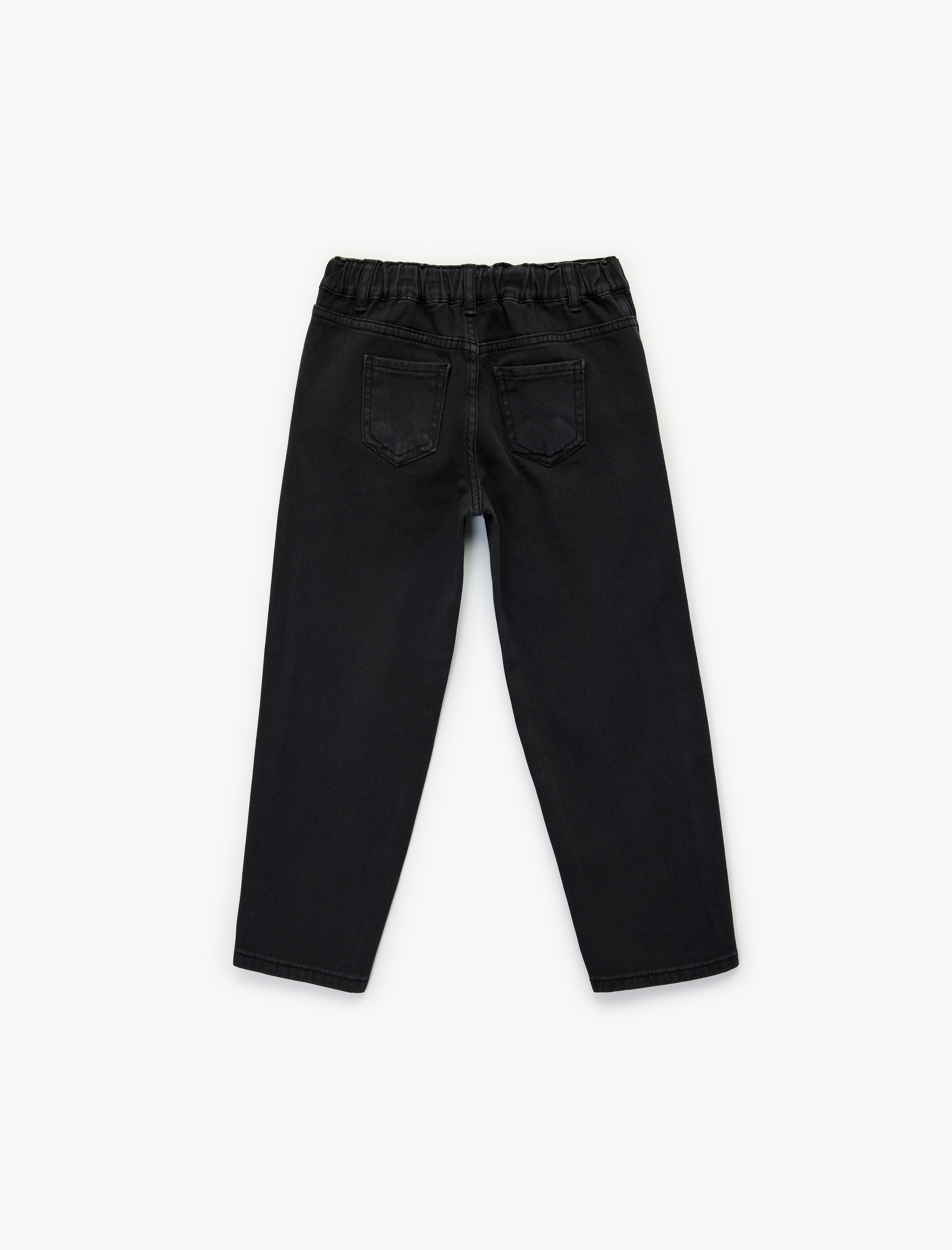  Erkek Bebek Pamuklu Beli Lastikli Rahat Kesim Denim Pantolon