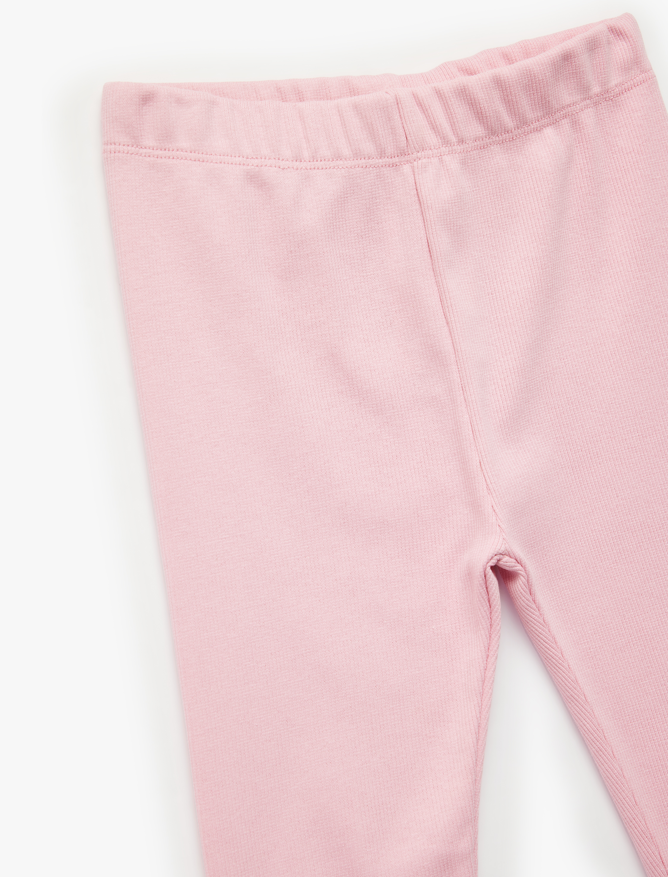  Kız Bebek Pamuklu Kaşkorse Beli Lastikli Basic Uzun Tayt