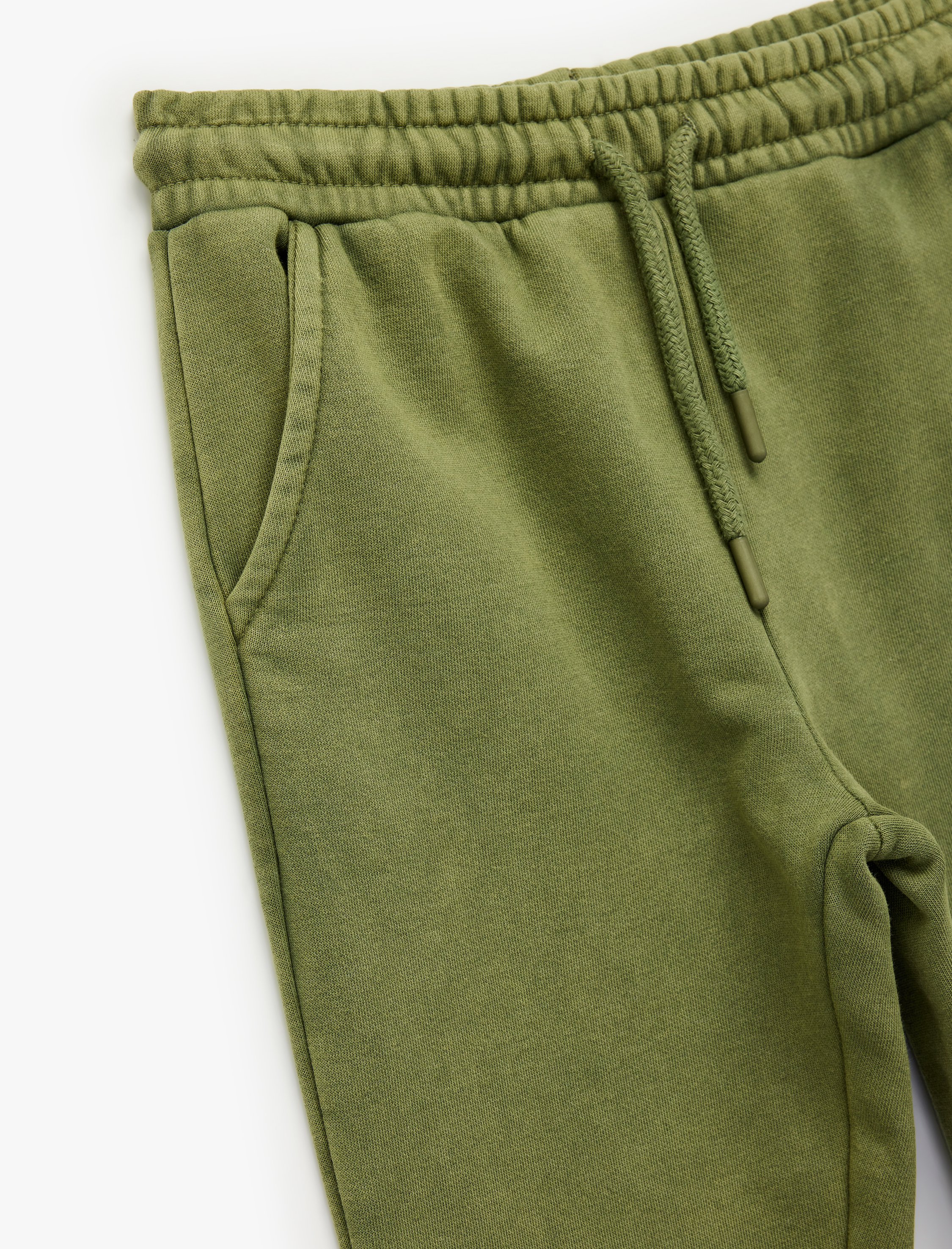  Erkek Çocuk Pamuklu Şardonlu Beli Lastikli Cep Detaylı Jogger Eşofman Altı