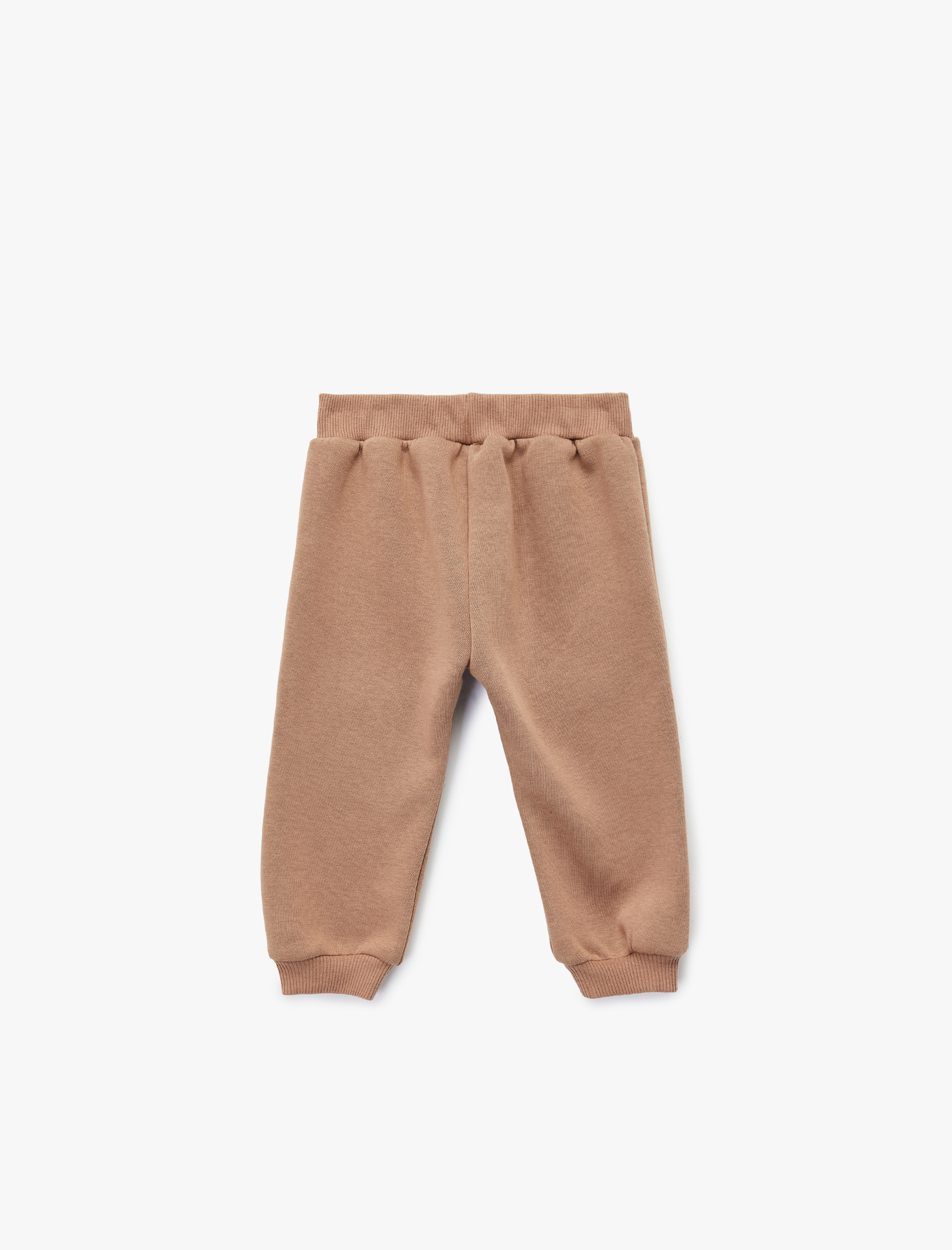  Erkek Bebek Pamuklu Bağcıklı Kargo Cep Detaylı Jogger Eşofman Altı