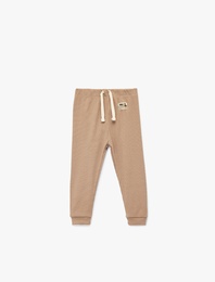 Ribanalı Beli Lastikli Basic Jogger Eşofman Altı