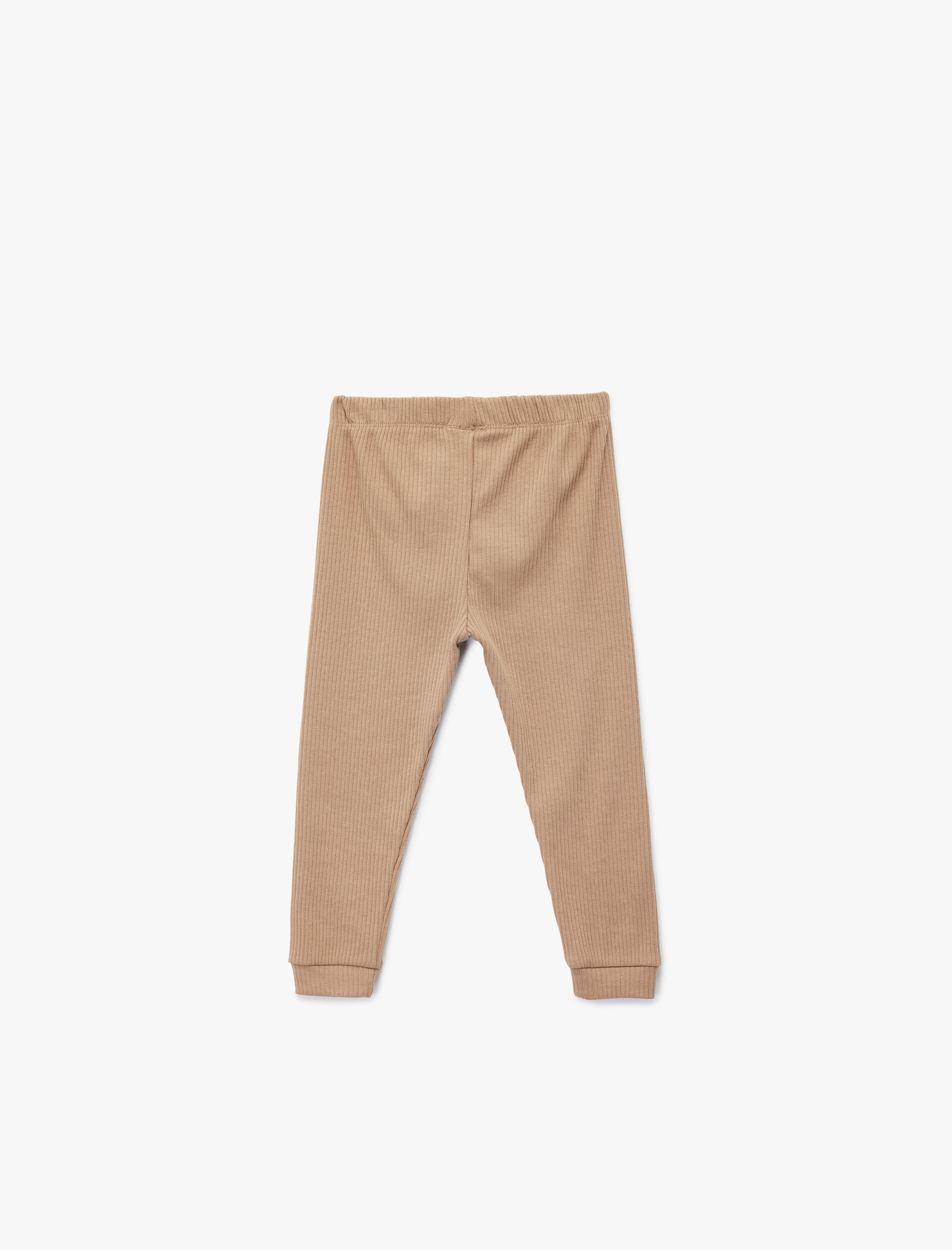  Erkek Bebek Ribanalı Beli Lastikli Basic Jogger Eşofman Altı