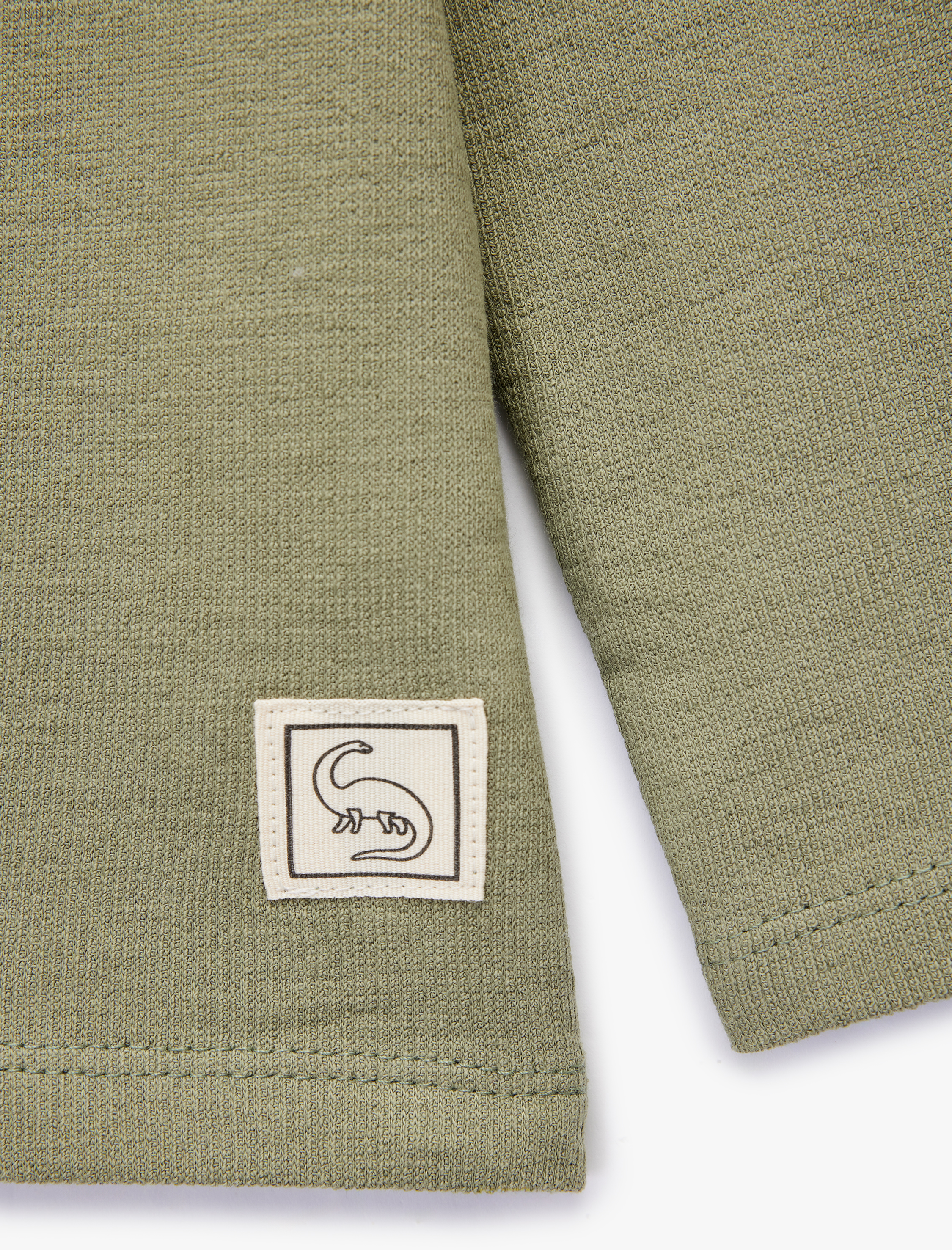  Erkek Bebek Pamuklu Uzun Kollu Düğmeli Tişört