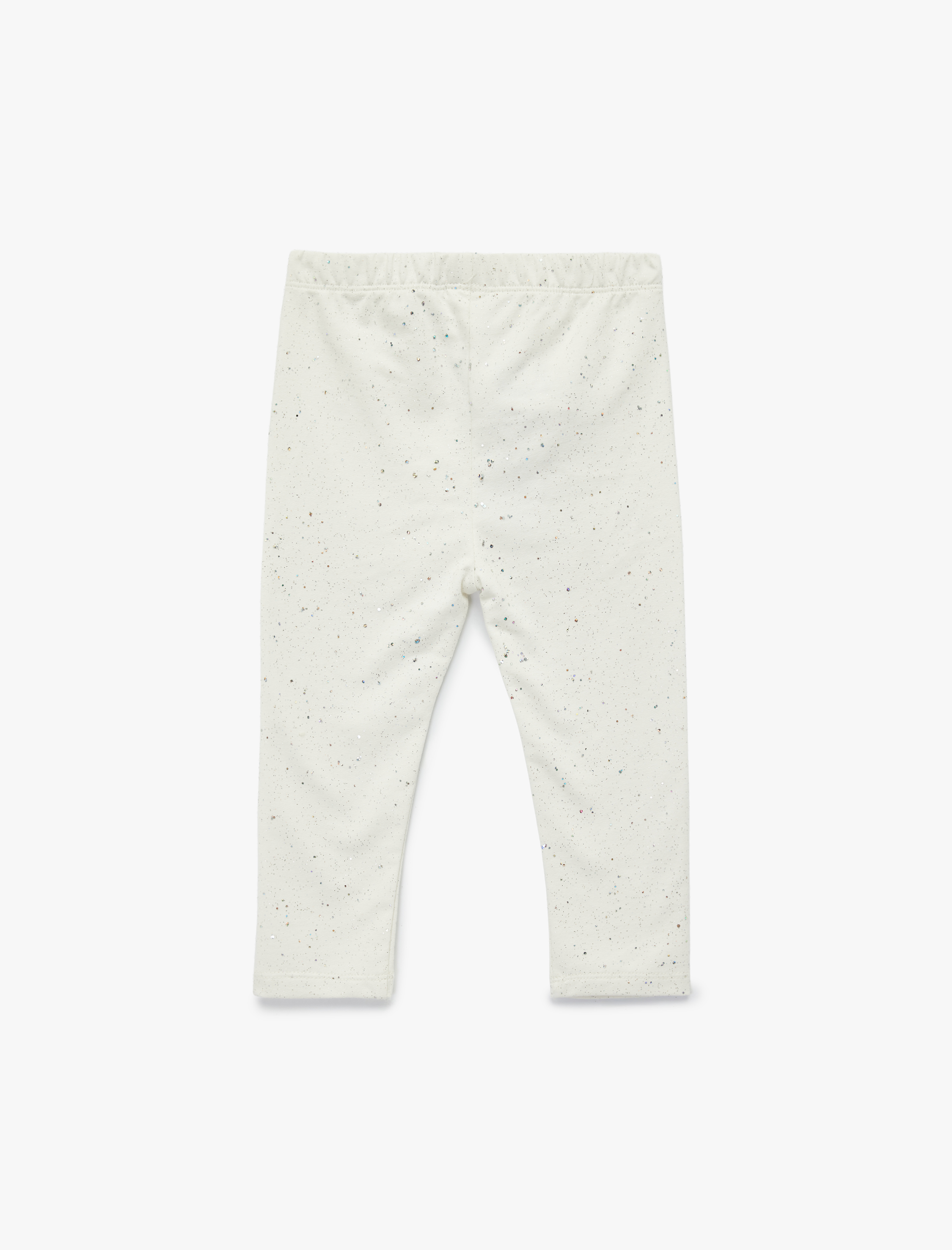  Kız Bebek Pamuklu Beli lastikli Basic Tayt