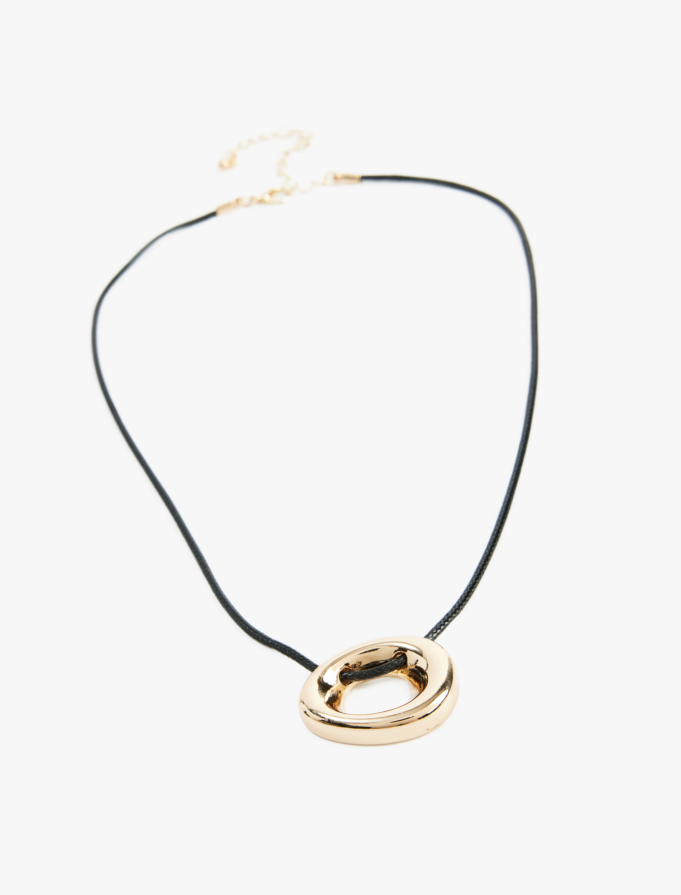  Kadın Mumlu İpli Halka Kolye