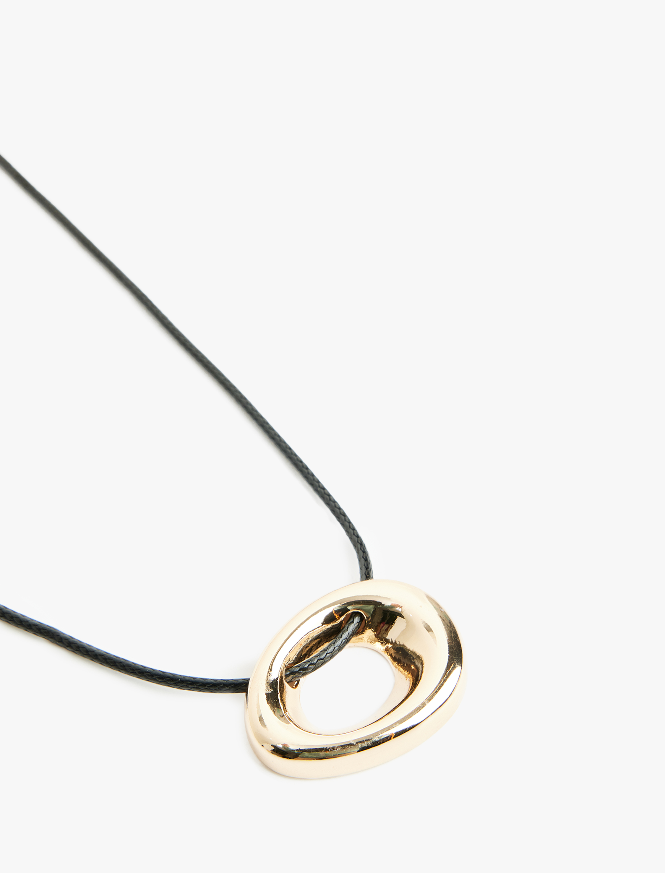  Kadın Mumlu İpli Halka Kolye