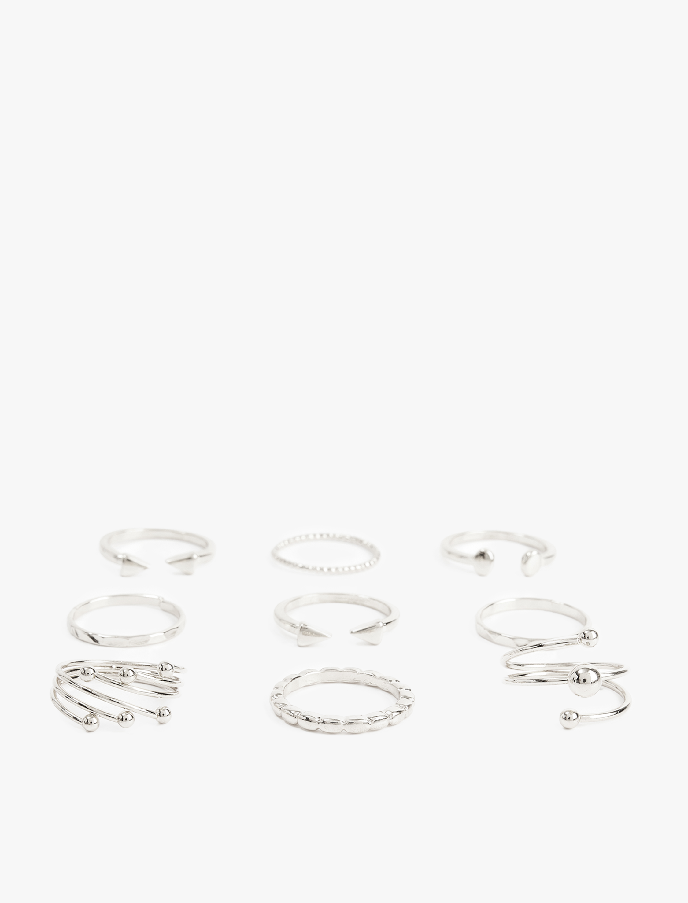  Kadın 9'lu Yüzük Seti