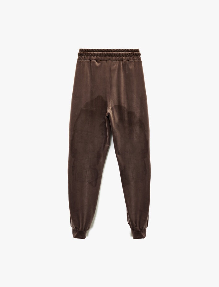  Rahat Kalıp Cepli Beli Bağcıklı Pijama Altı