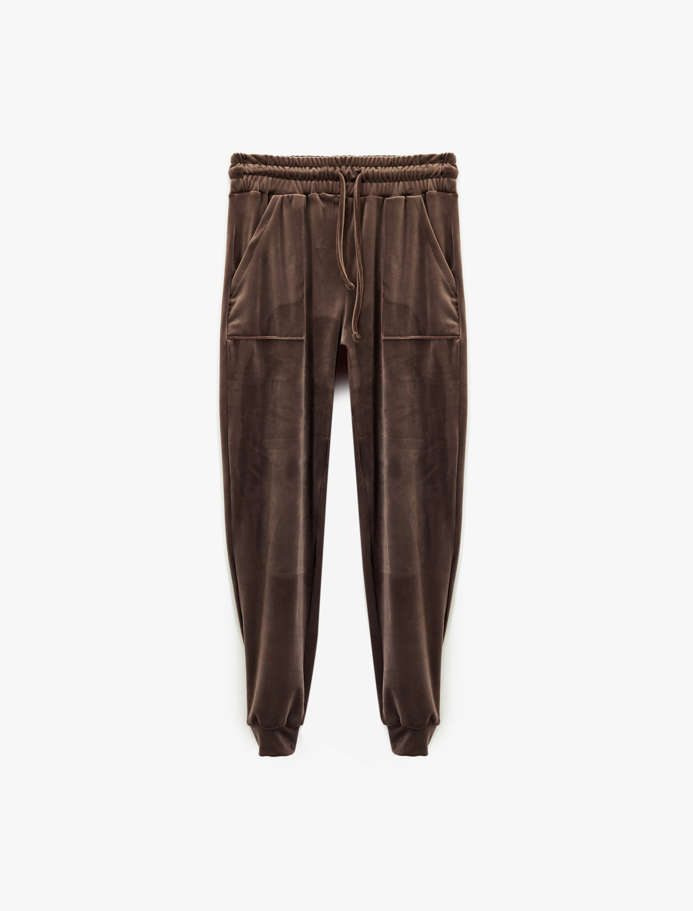   Rahat Kalıp Cepli Beli Bağcıklı Pijama Altı