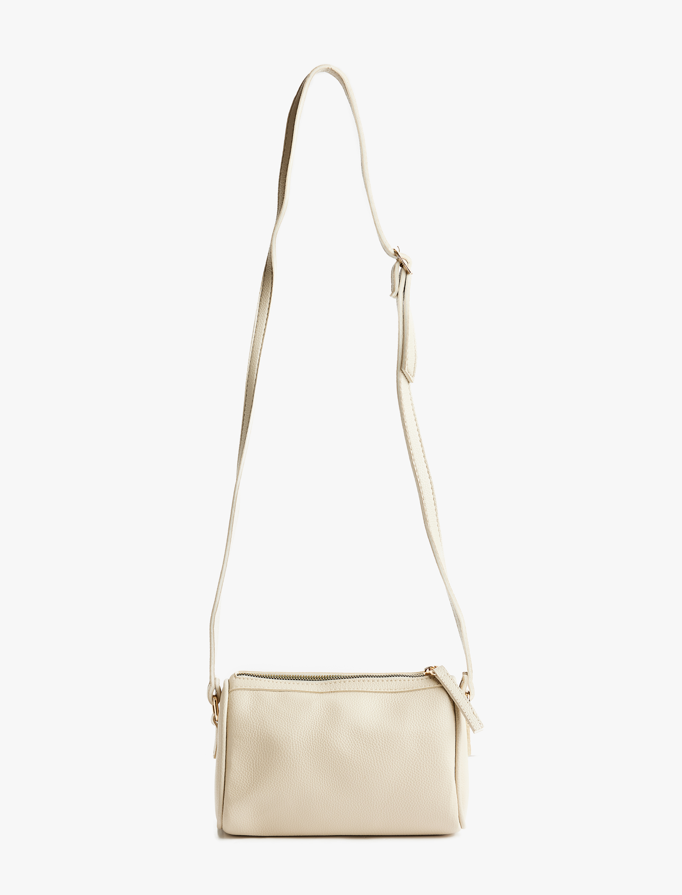  Kadın Fermuarlı Suni Deri Askılı Çapraz Çanta