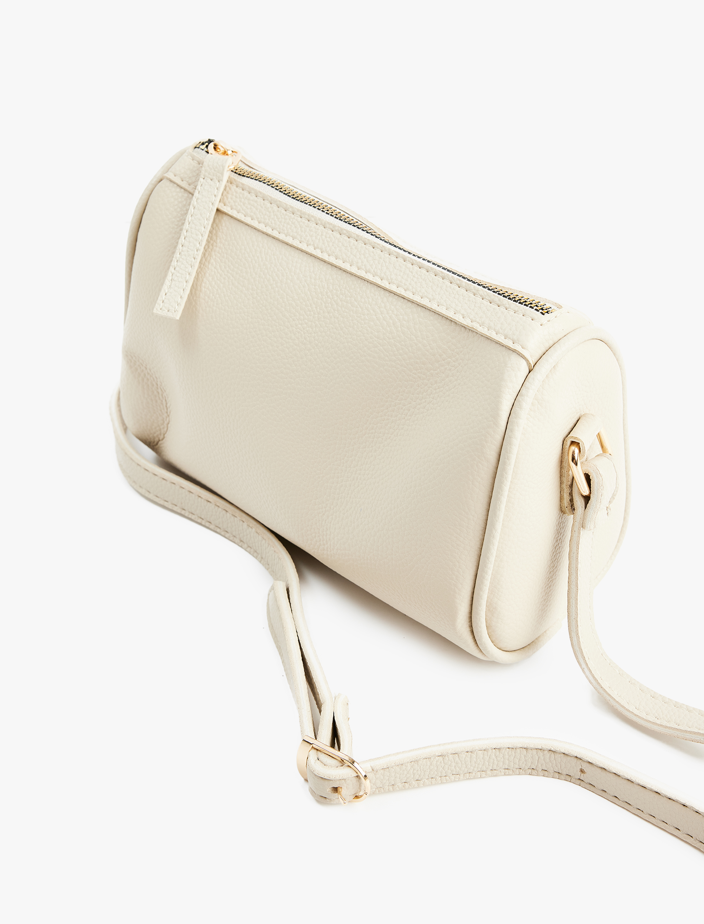  Kadın Fermuarlı Suni Deri Askılı Çapraz Çanta