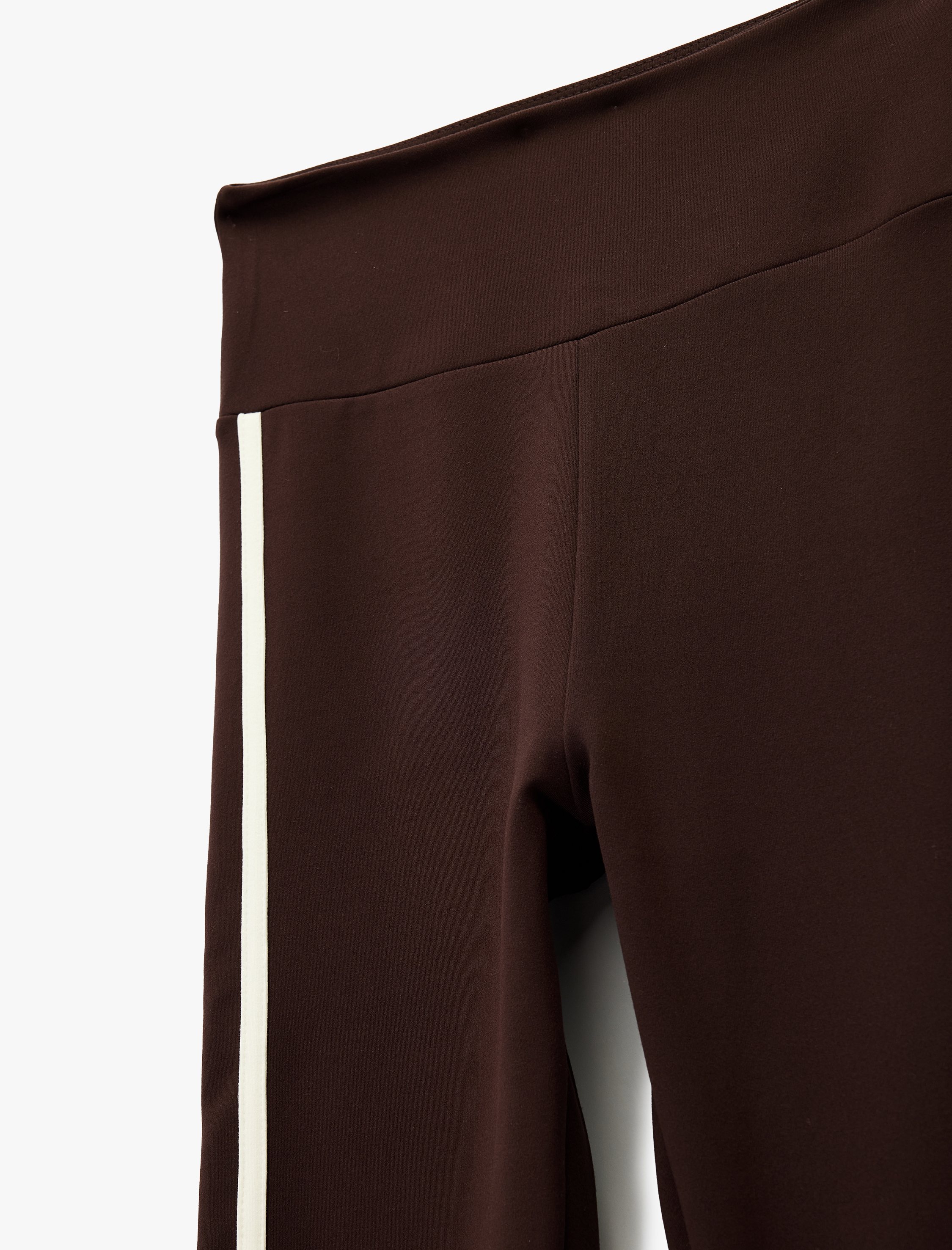   Yüksek Bel Biyeli Slim Fit Spor Tayt