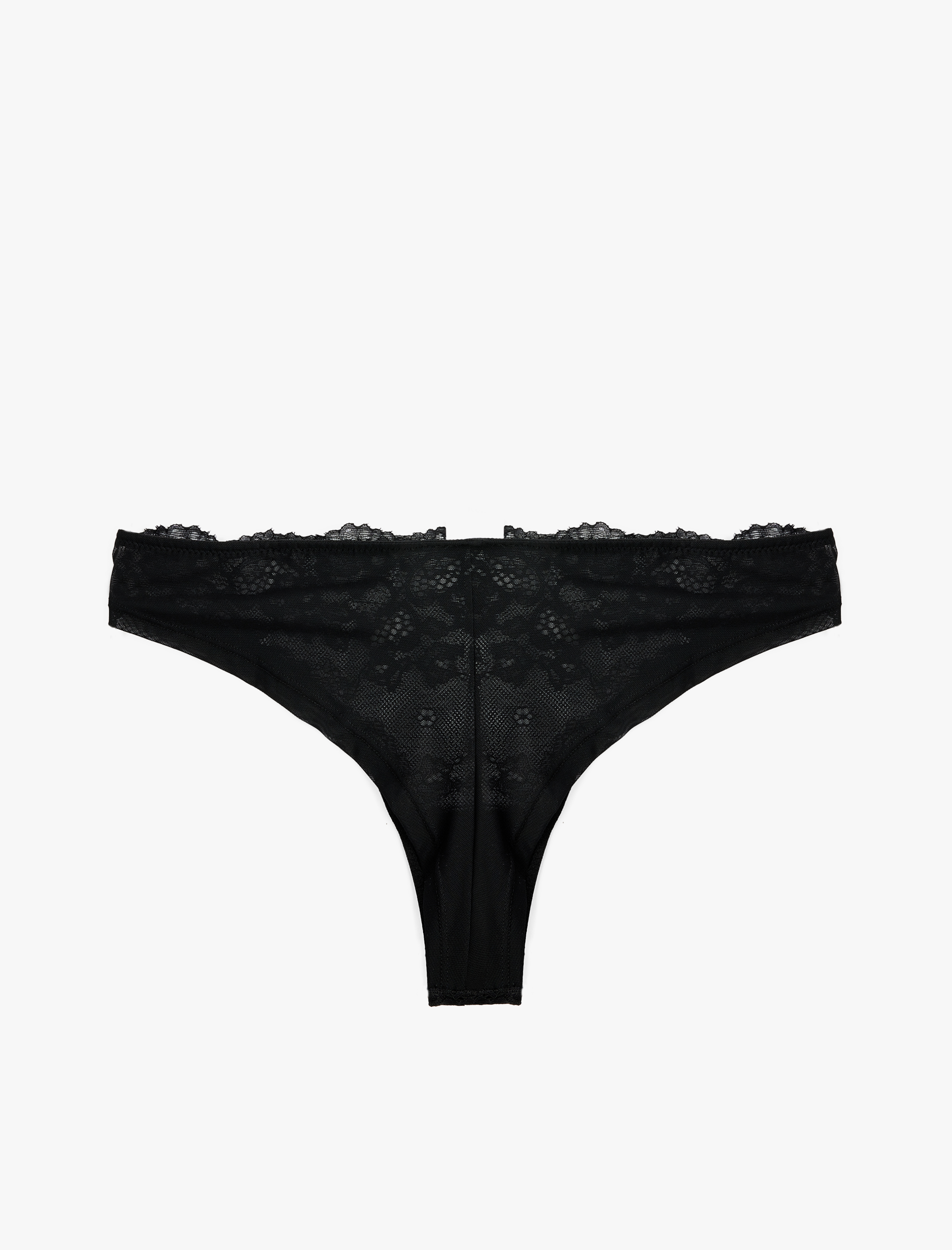   Dantel Detaylı Rahat Kalıp Brazilian Külot