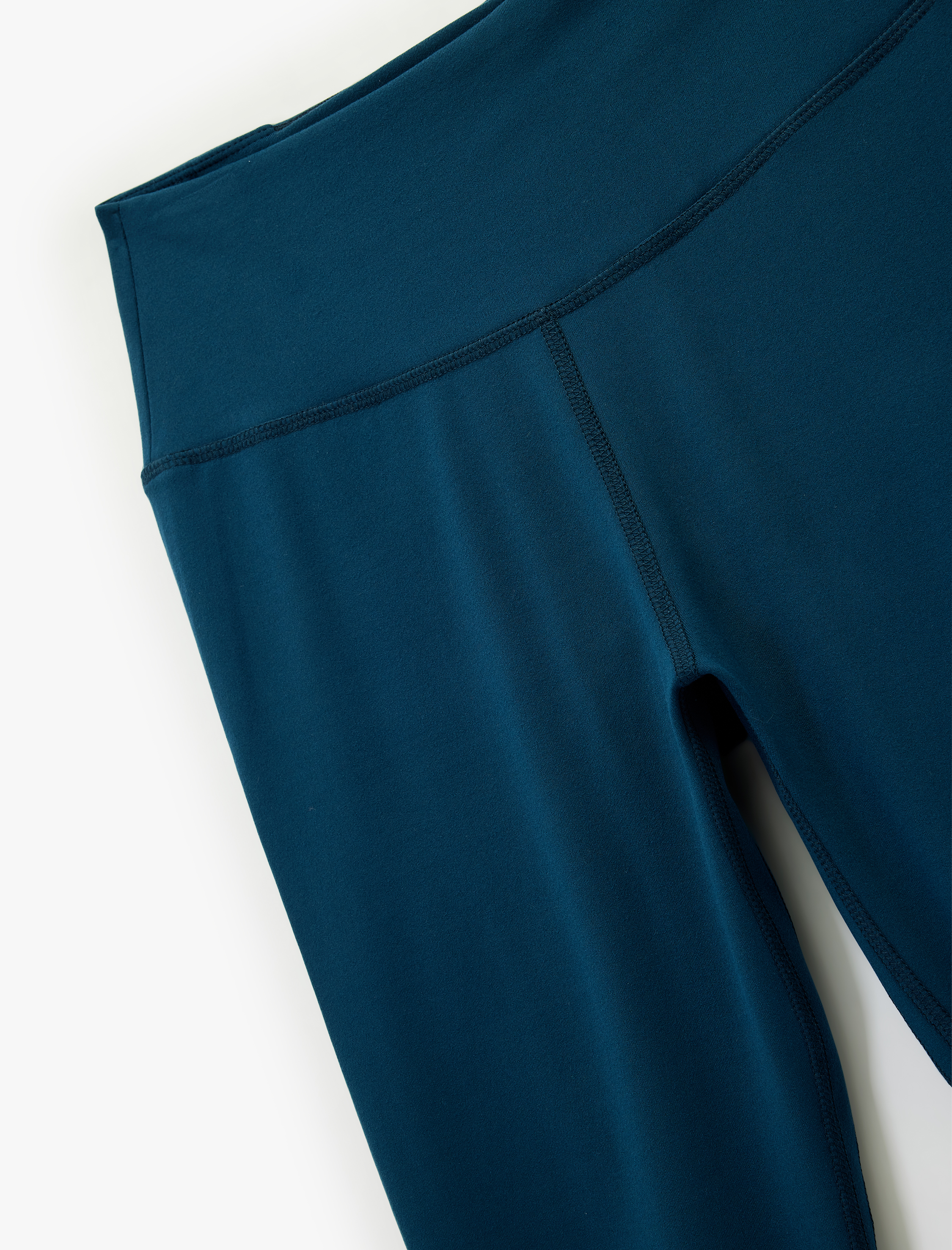   Yüksek Bel Slim Fit Dikiş Detaylı Spor Tayt