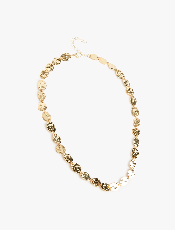 Kadın Dokulu Boncuklu Kolye