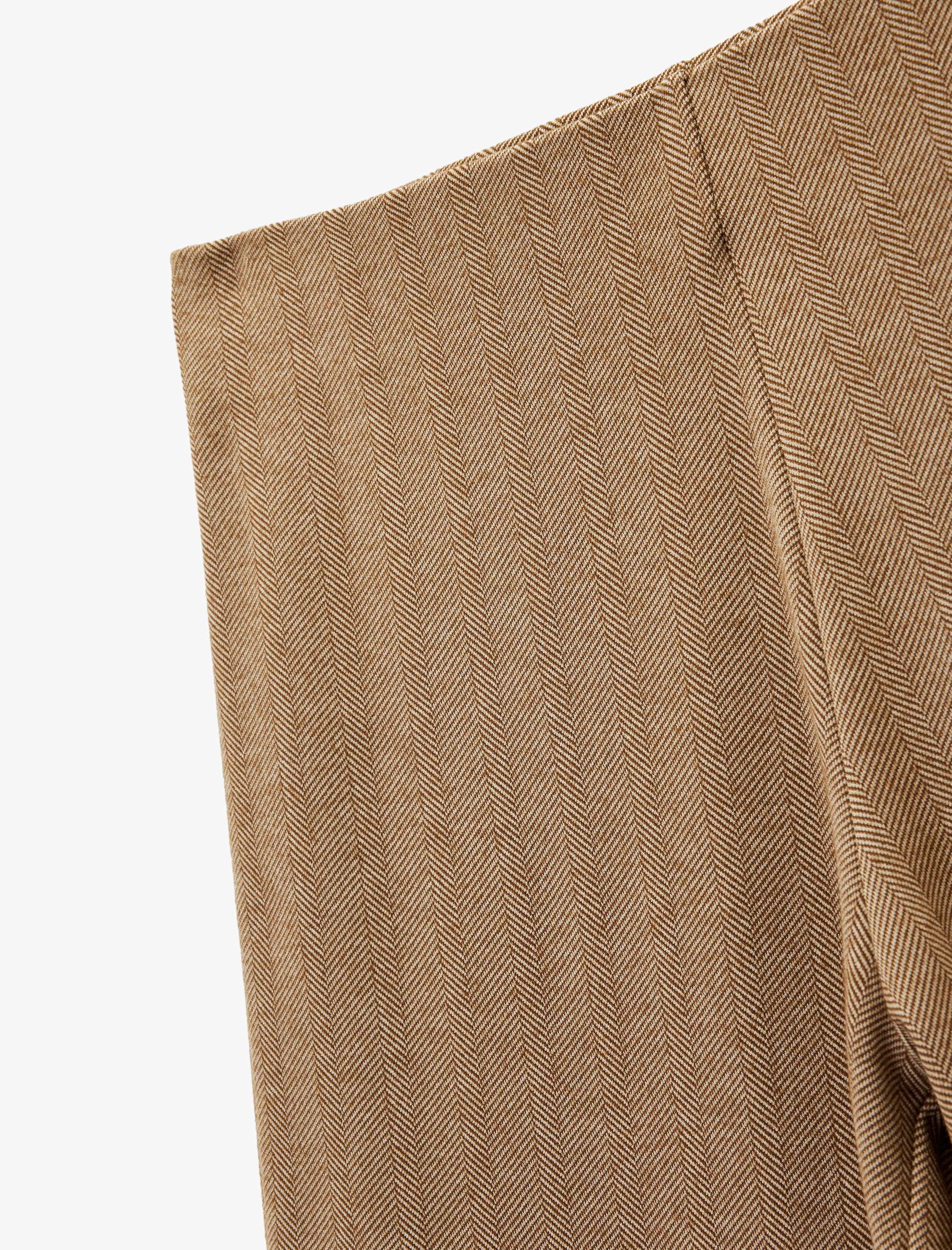   Düz Geniş Paça Desenli Kışlık Pantolon