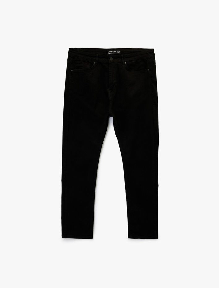  Pamuklu Normal Bel Slim Fit Pantolon - Brad Jean
