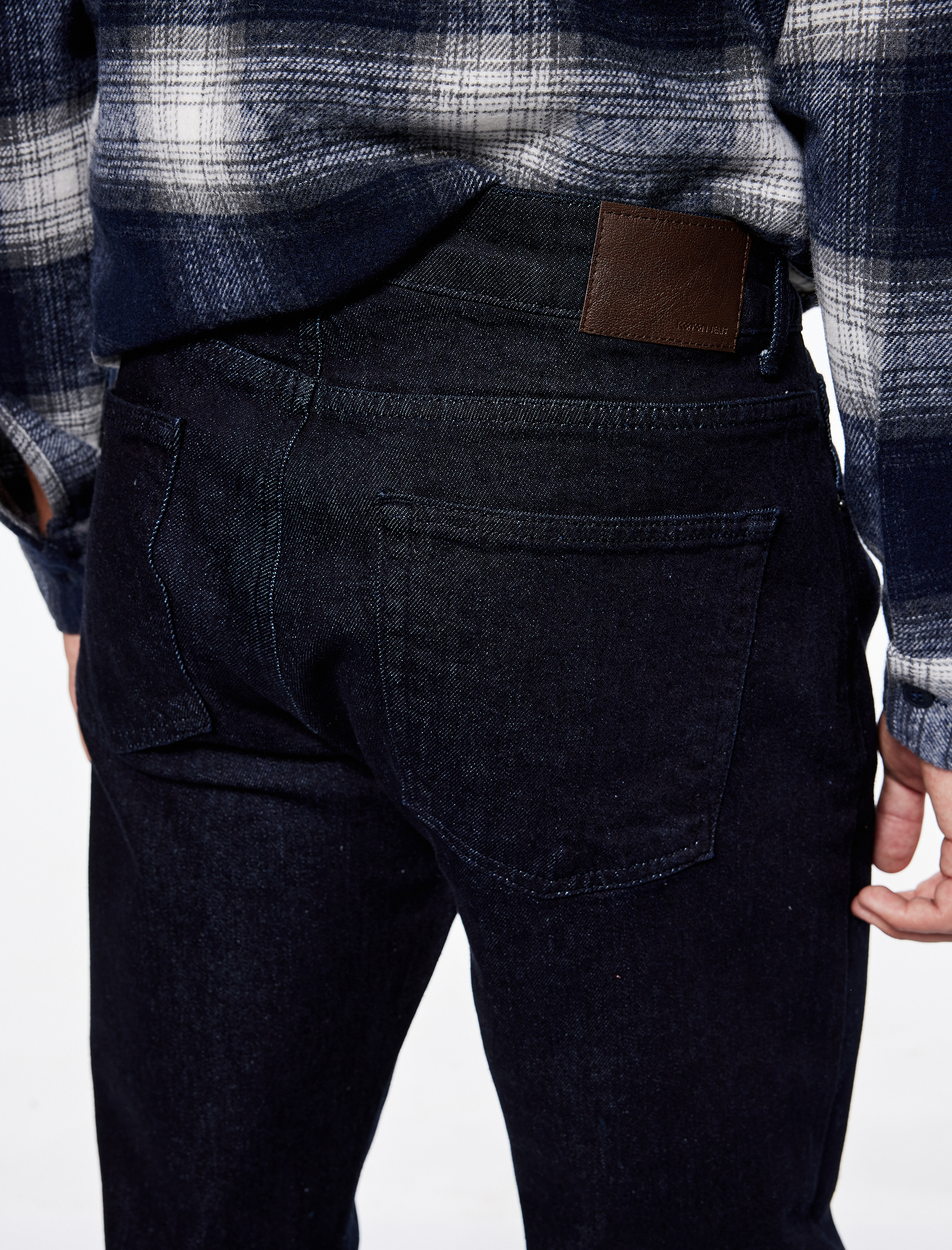   Normal Bel Pamuklu Cepli Straight Fit Jean Pantolon - Mark Jean