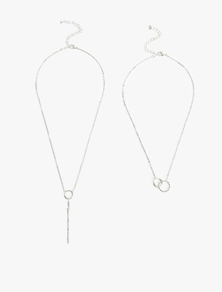 Kadın Sallantılı Halka Kolye