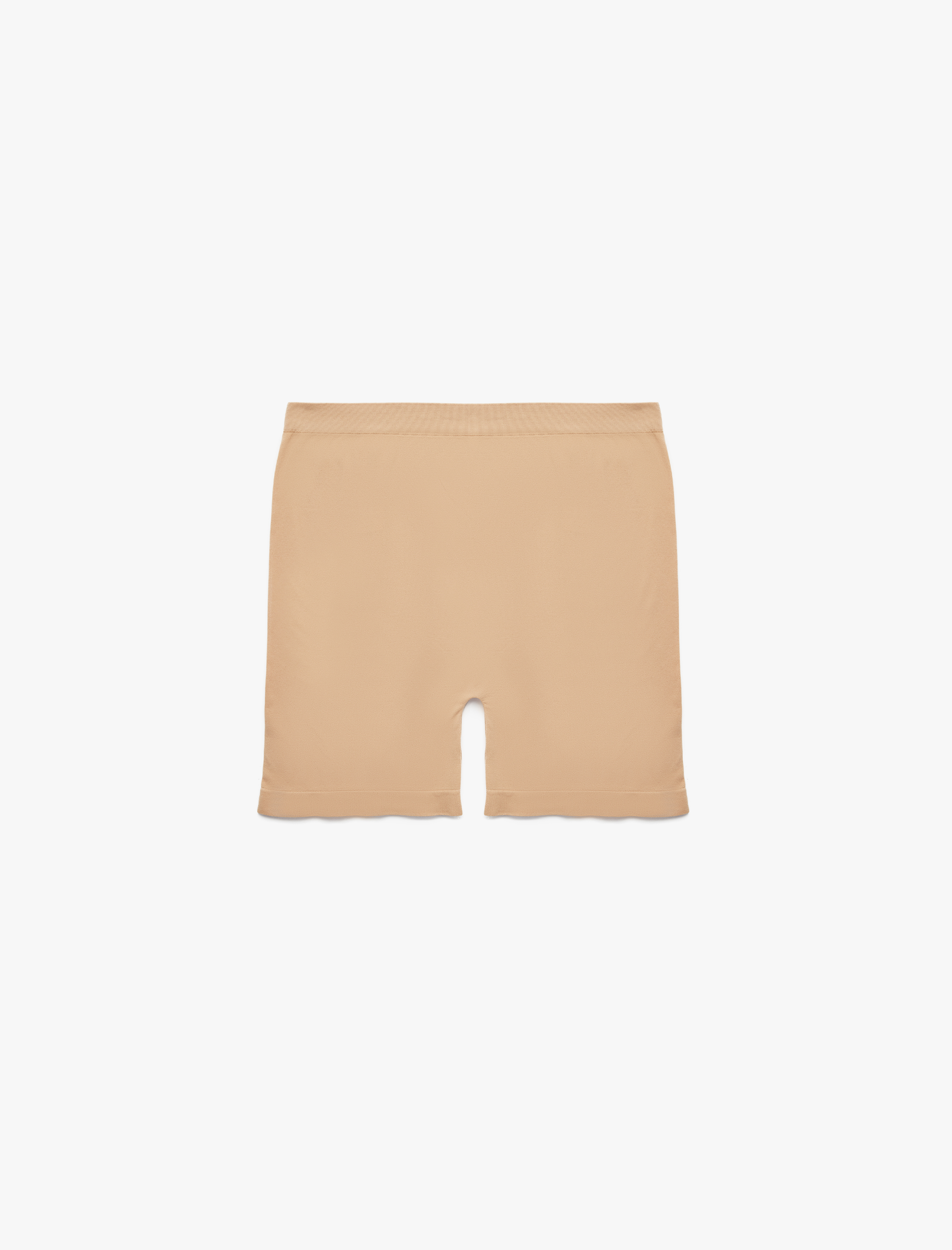   Dikişsiz Rahat Kesim Yüksek Bel Hipster Külot