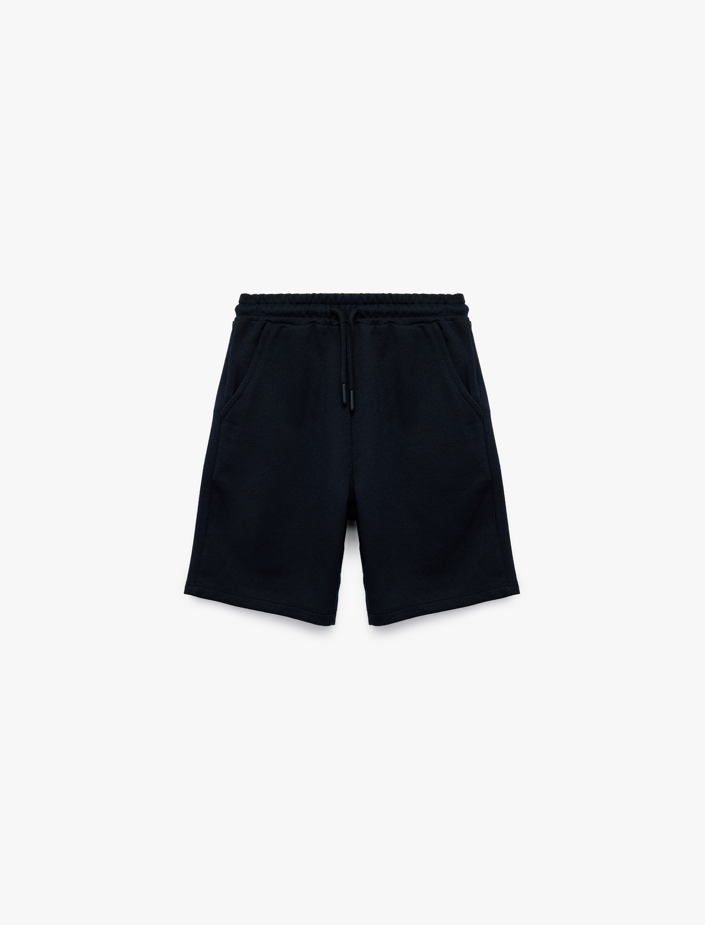  Erkek Çocuk Beli Bağcıklı Cepli Basic Şort