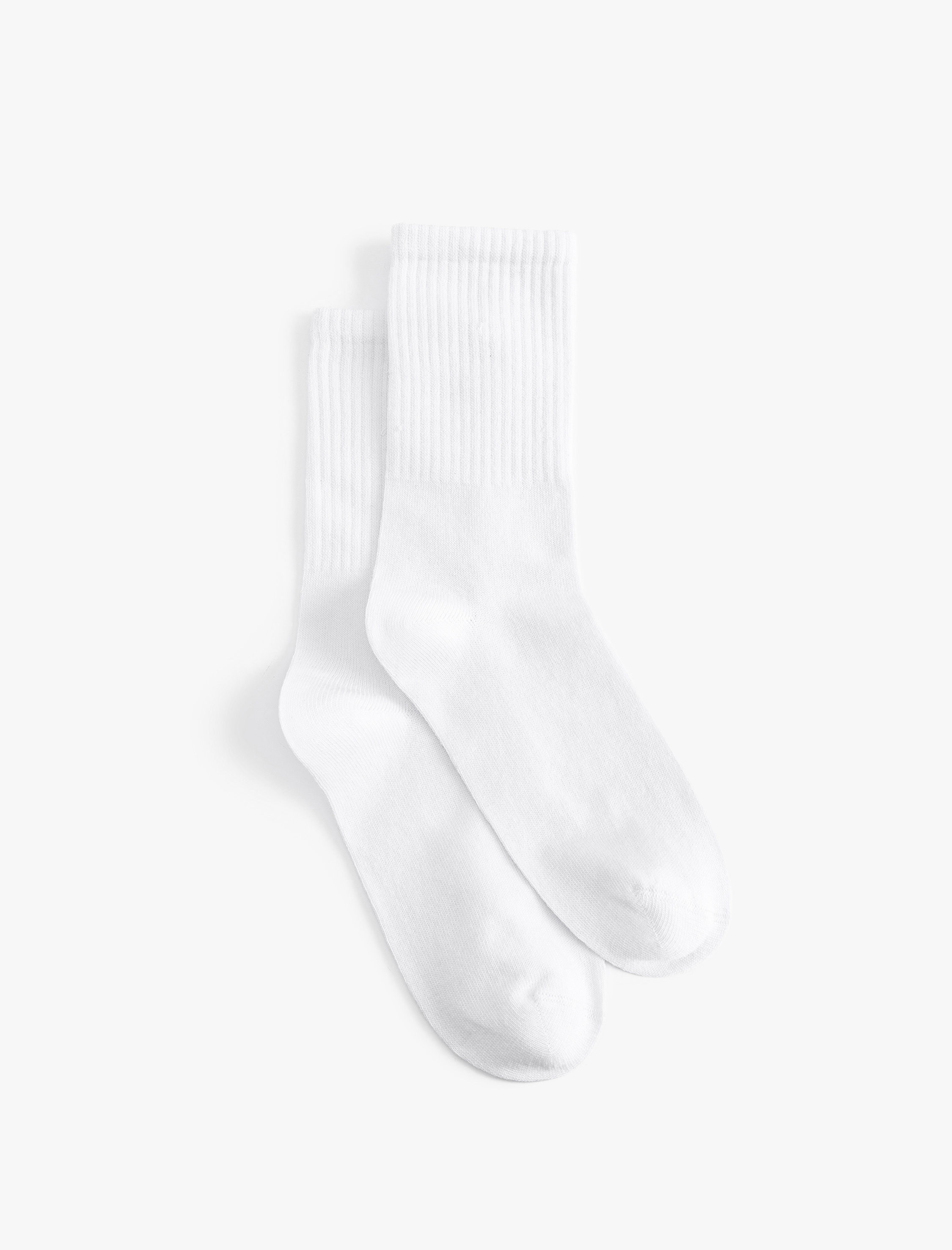  Kadın Basic Tenis Çorabı