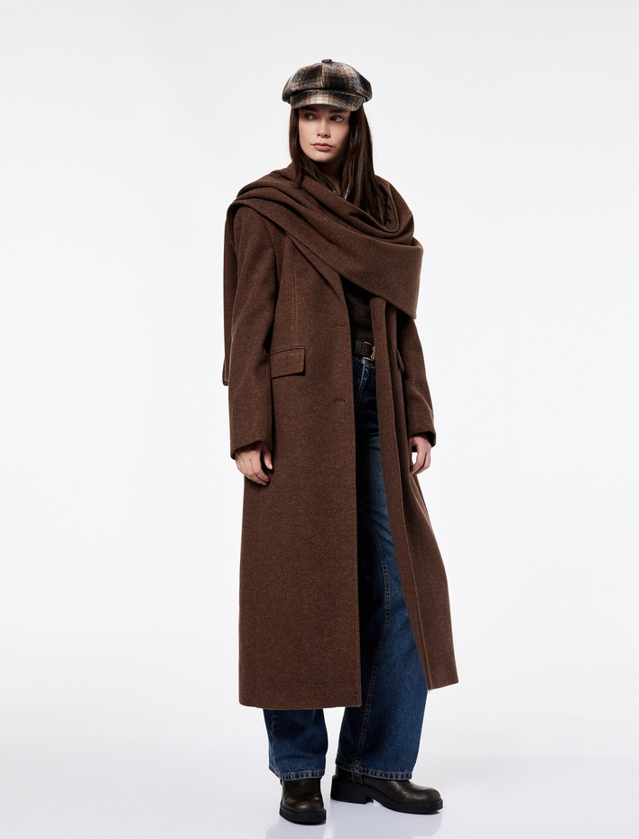  Koton X Şahika Ercümen - Yarım Fermuarlı Dik Yaka Triko Süveter