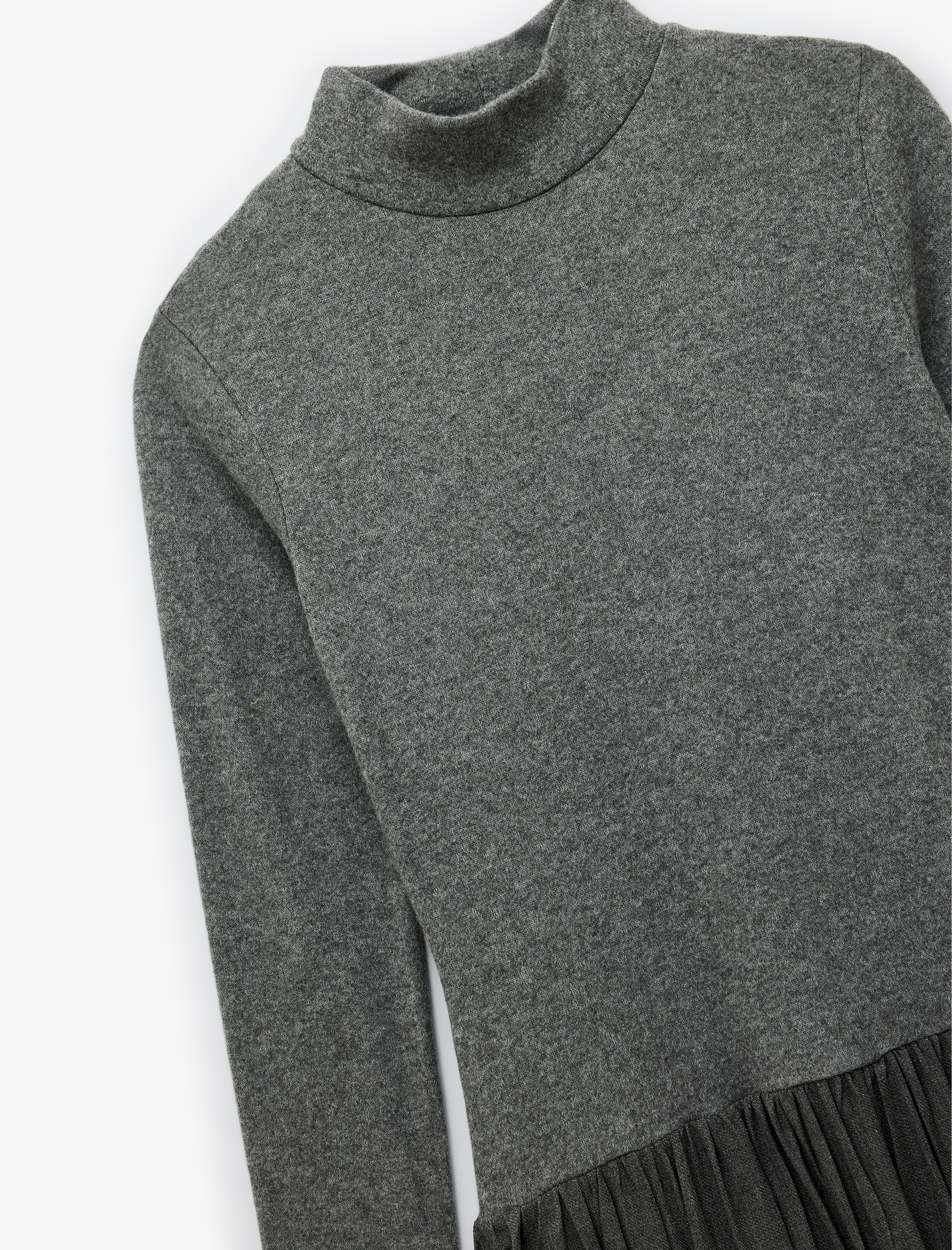   Koton X Şahika Ercümen - Slim Fit Uzun Kollu Dik Yaka Mini Balon Elbise