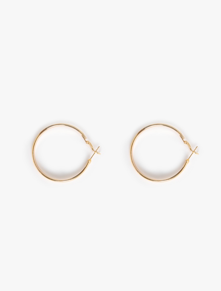 Kadın Halka Küpe Metal